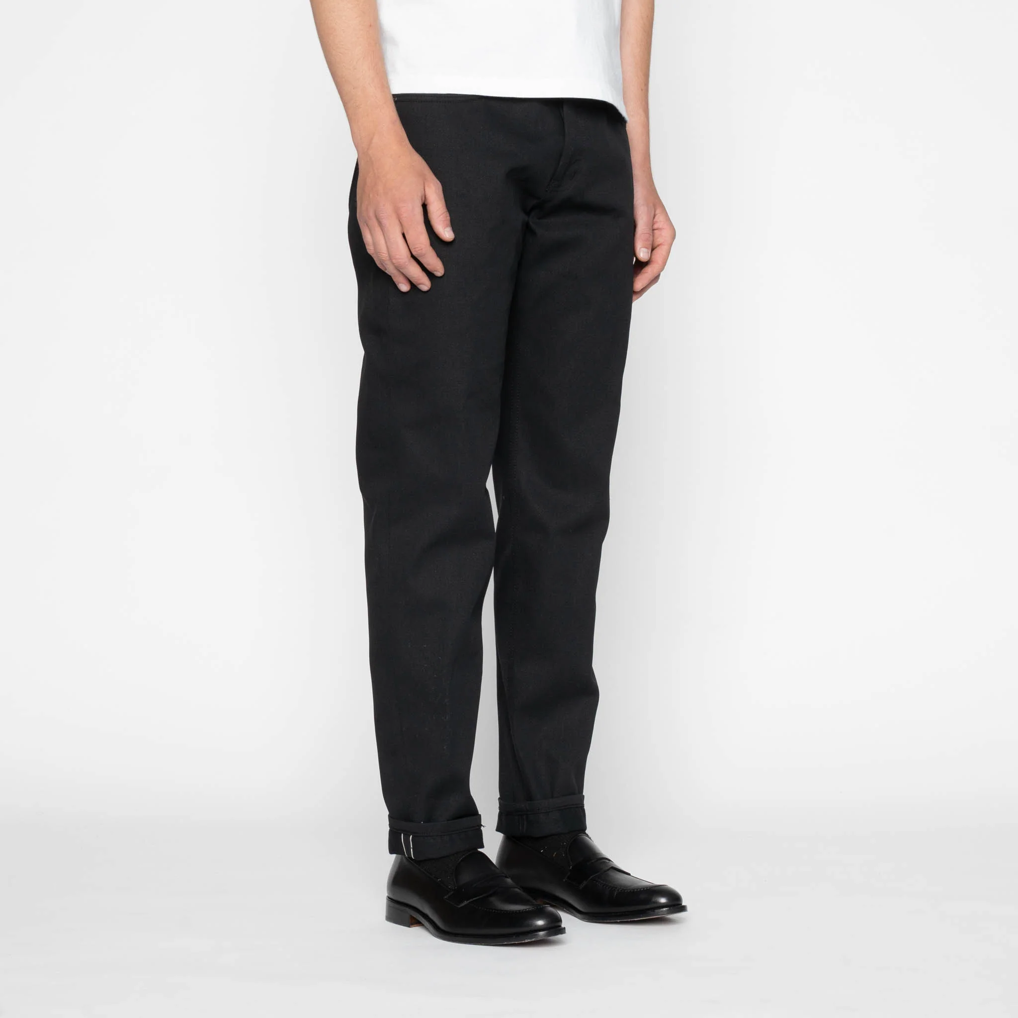 Easy Guy -  Selvedge Slacks Black - Image 3