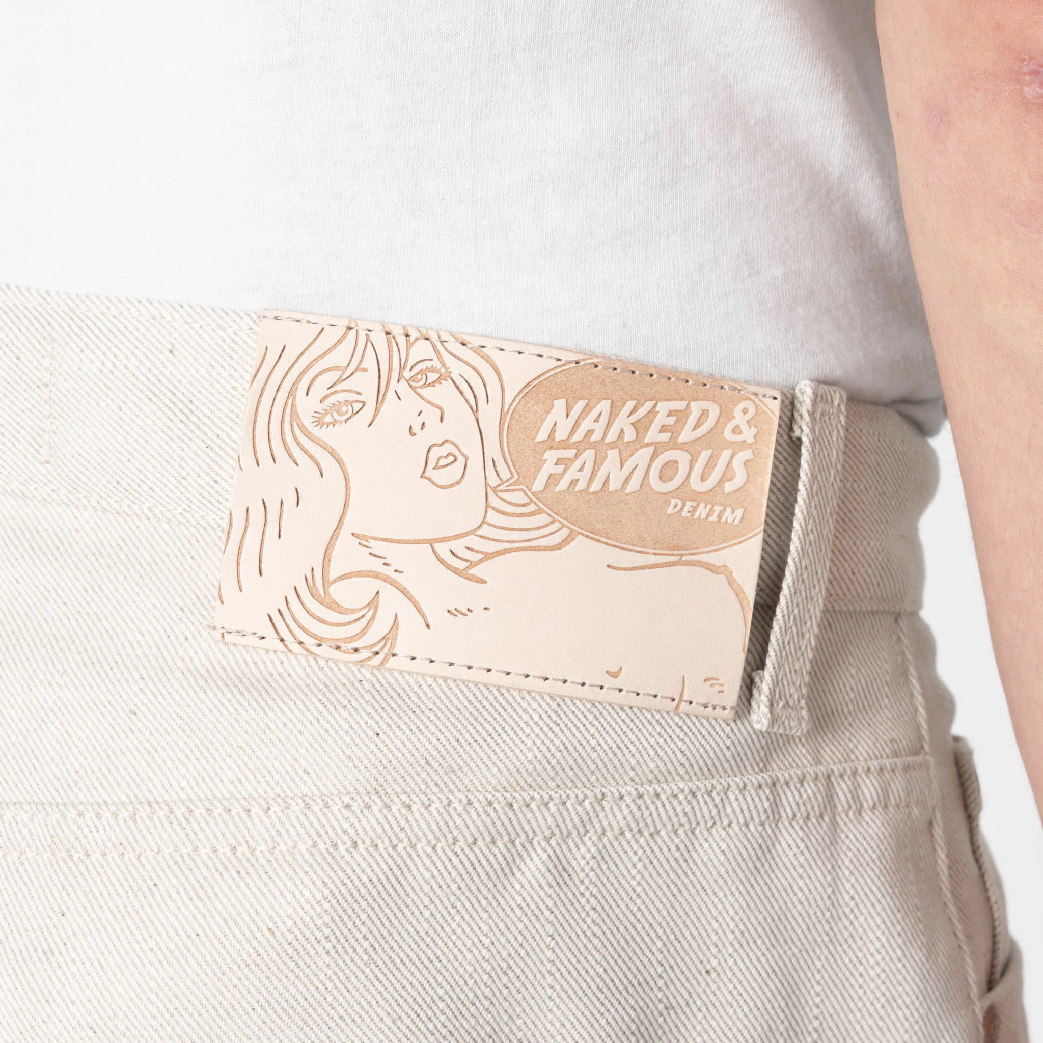Easy Guy - Tabi Selvedge - Off White - Image 6