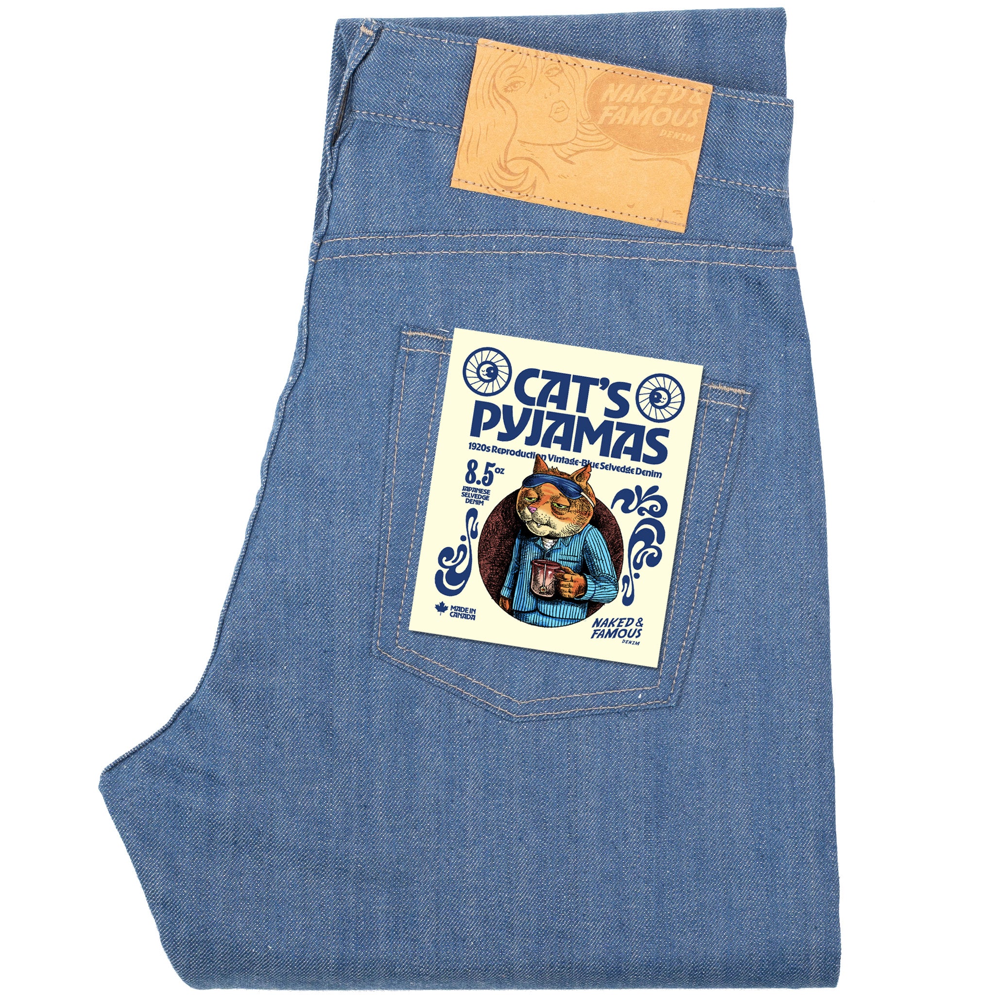 Easy Guy - The Cat’s Pyjamas Selvedge - Blue
