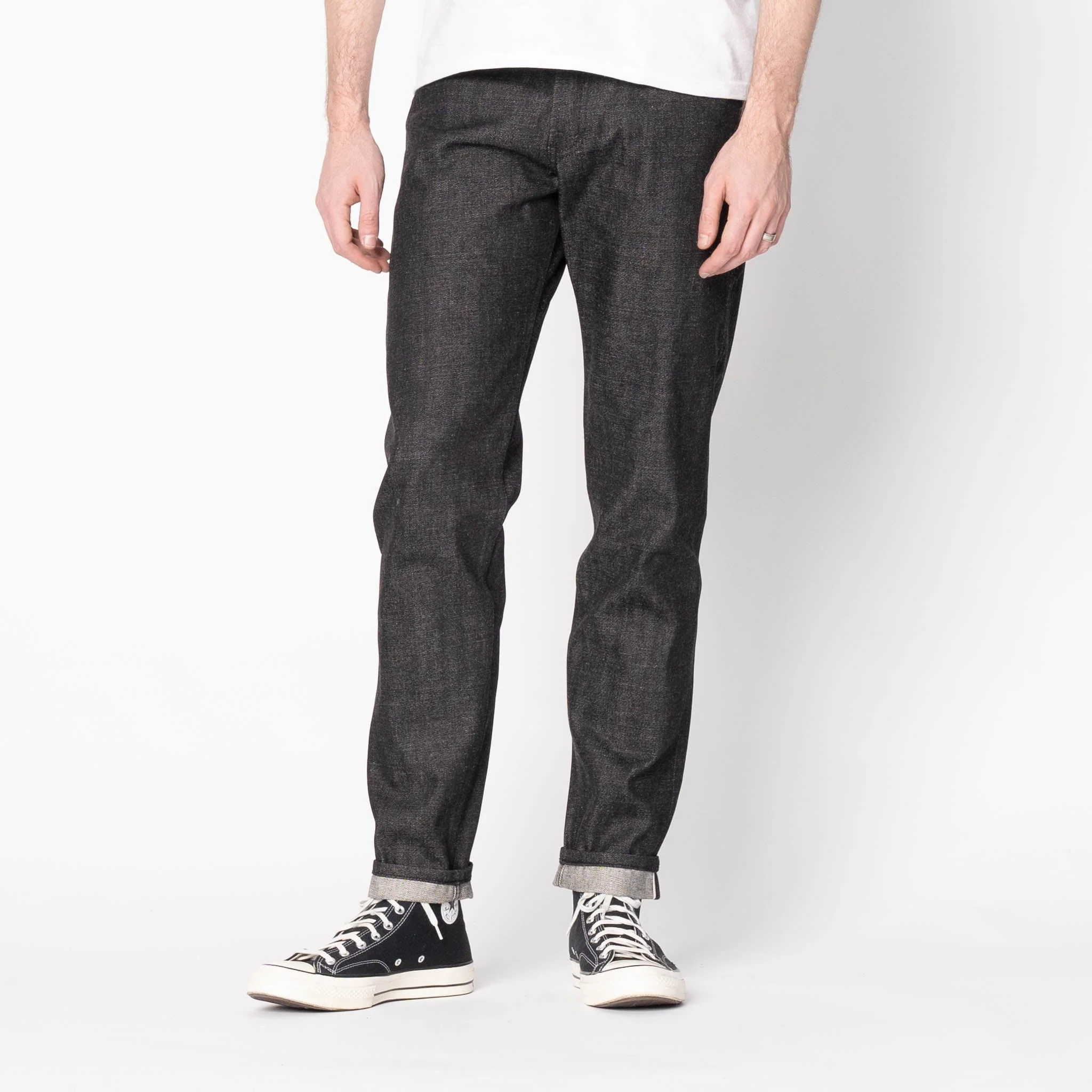 Easy Guy - Yatagarasu Selvedge - Black - Image 2