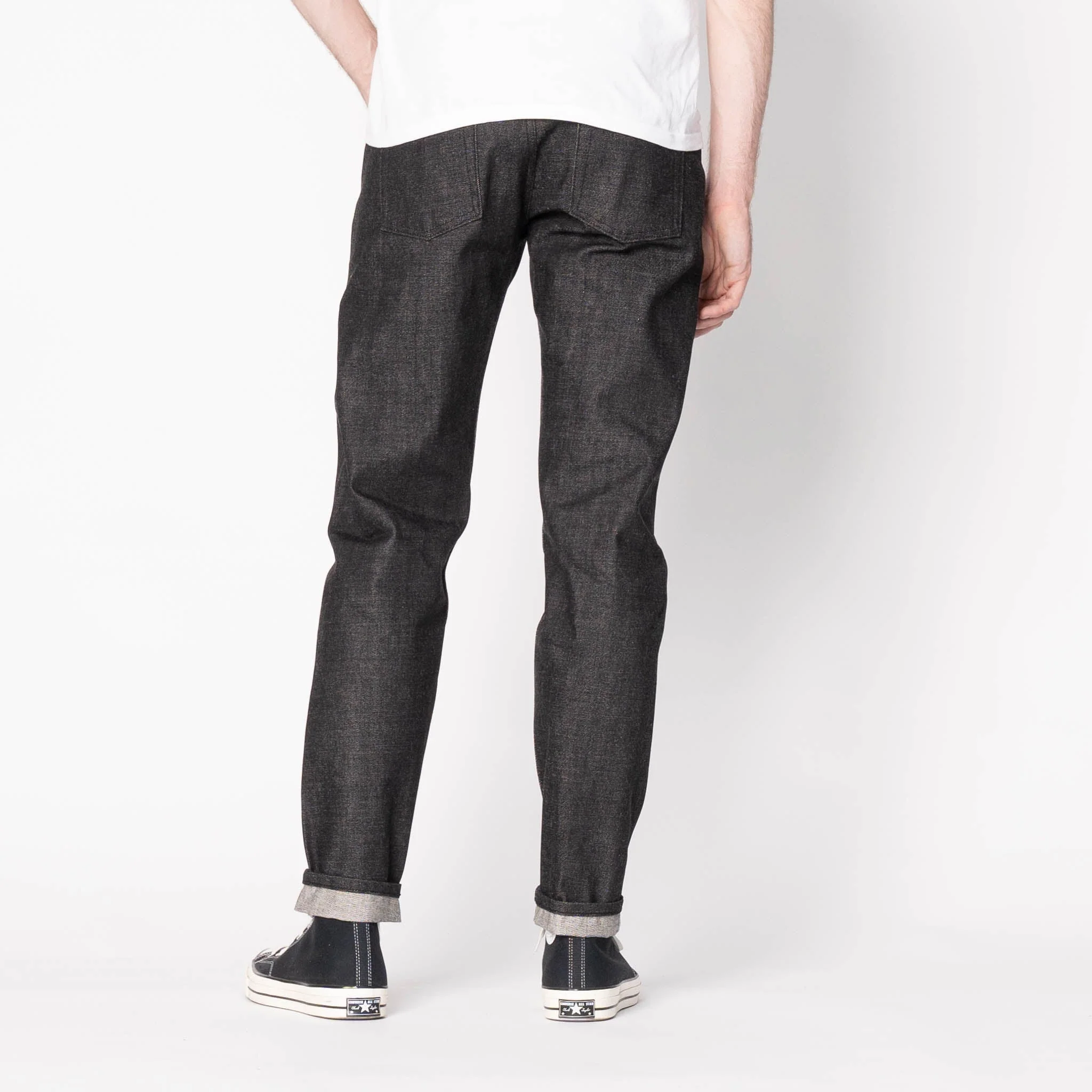 Easy Guy - Yatagarasu Selvedge - Black - Image 3