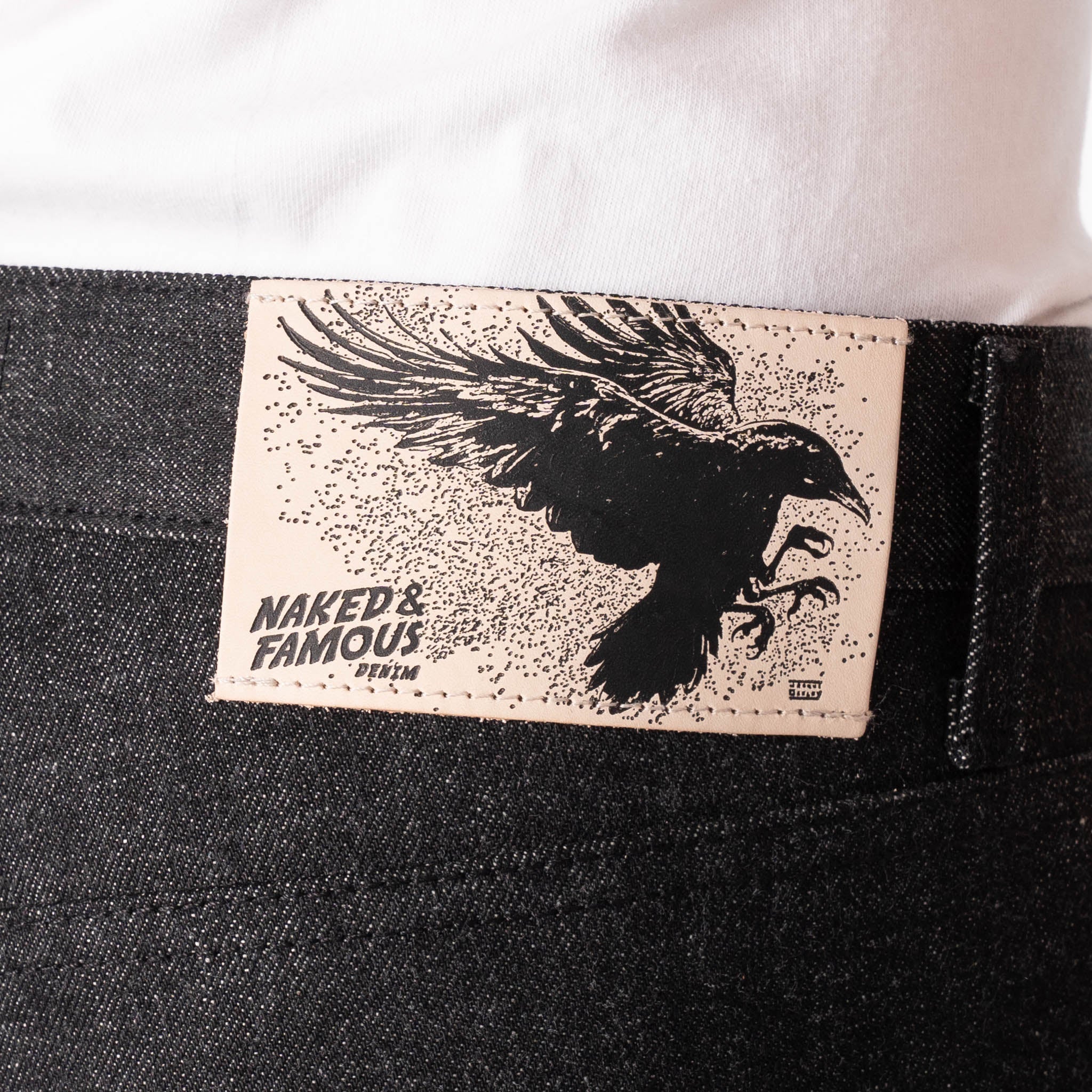 Easy Guy - Yatagarasu Selvedge - Black - Image 5