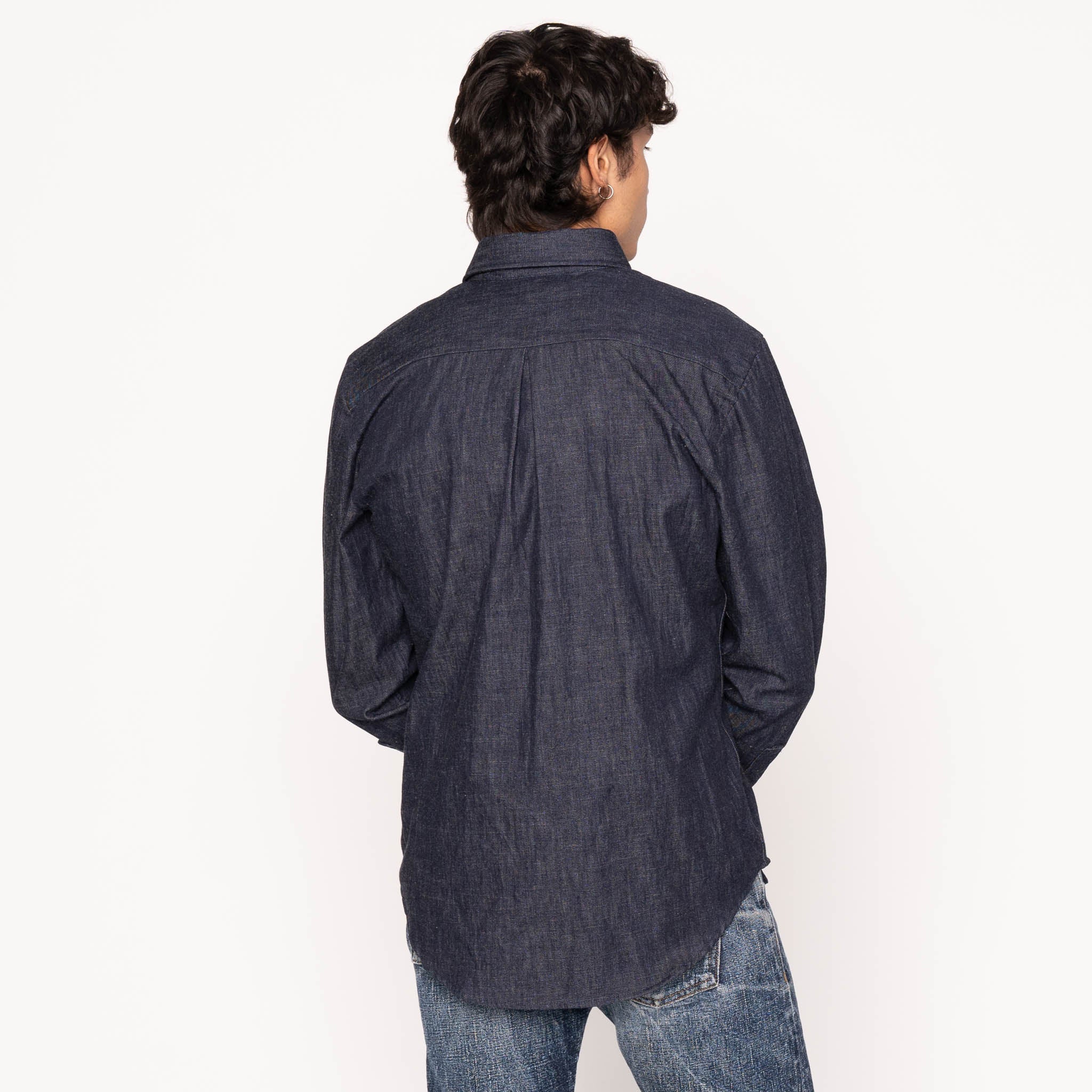 Easy Shirt - Slub Nep Denim - Image 3