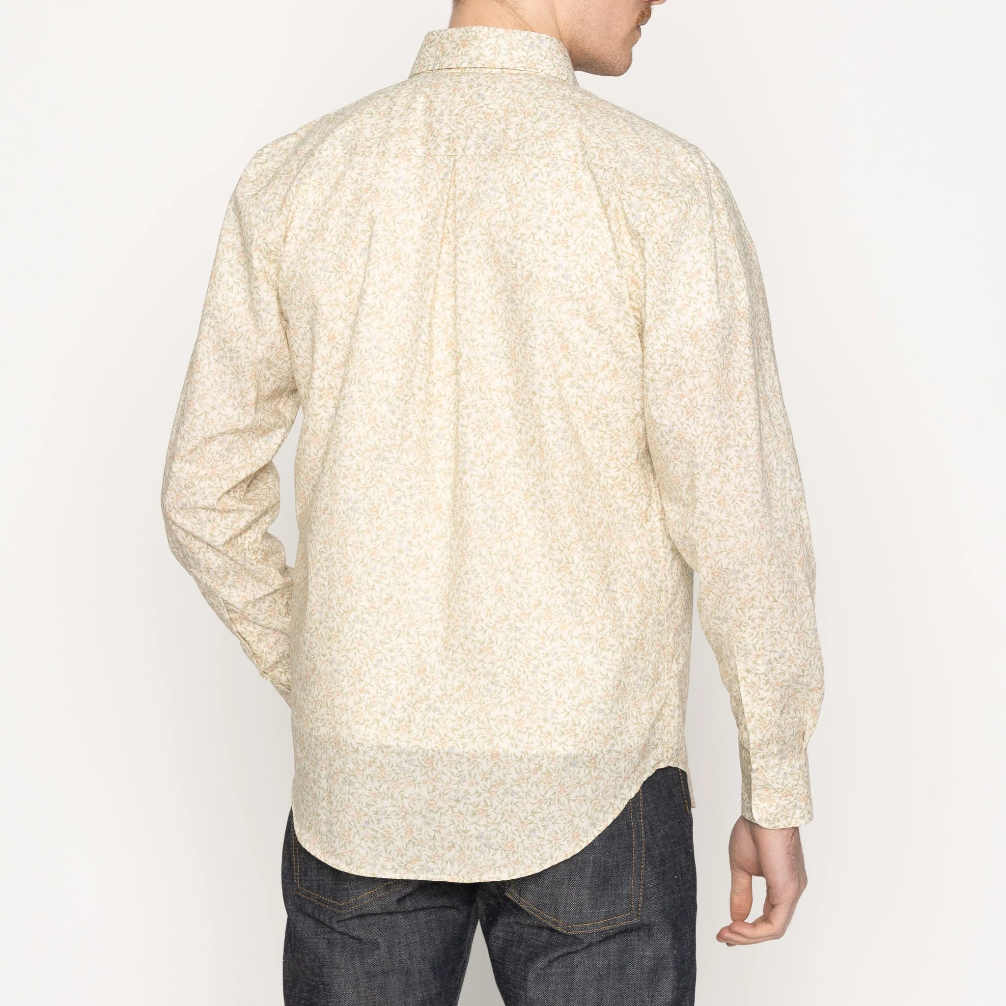 Easy Shirt - Bell Flowers - Cream - Image 3