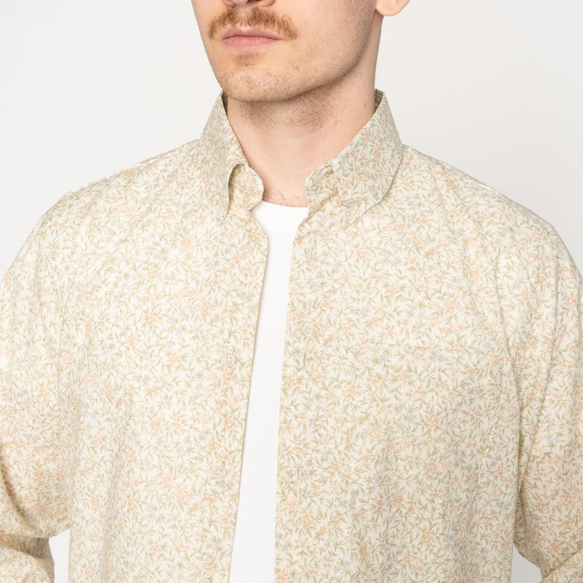 Easy Shirt - Bell Flowers - Cream - Image 4