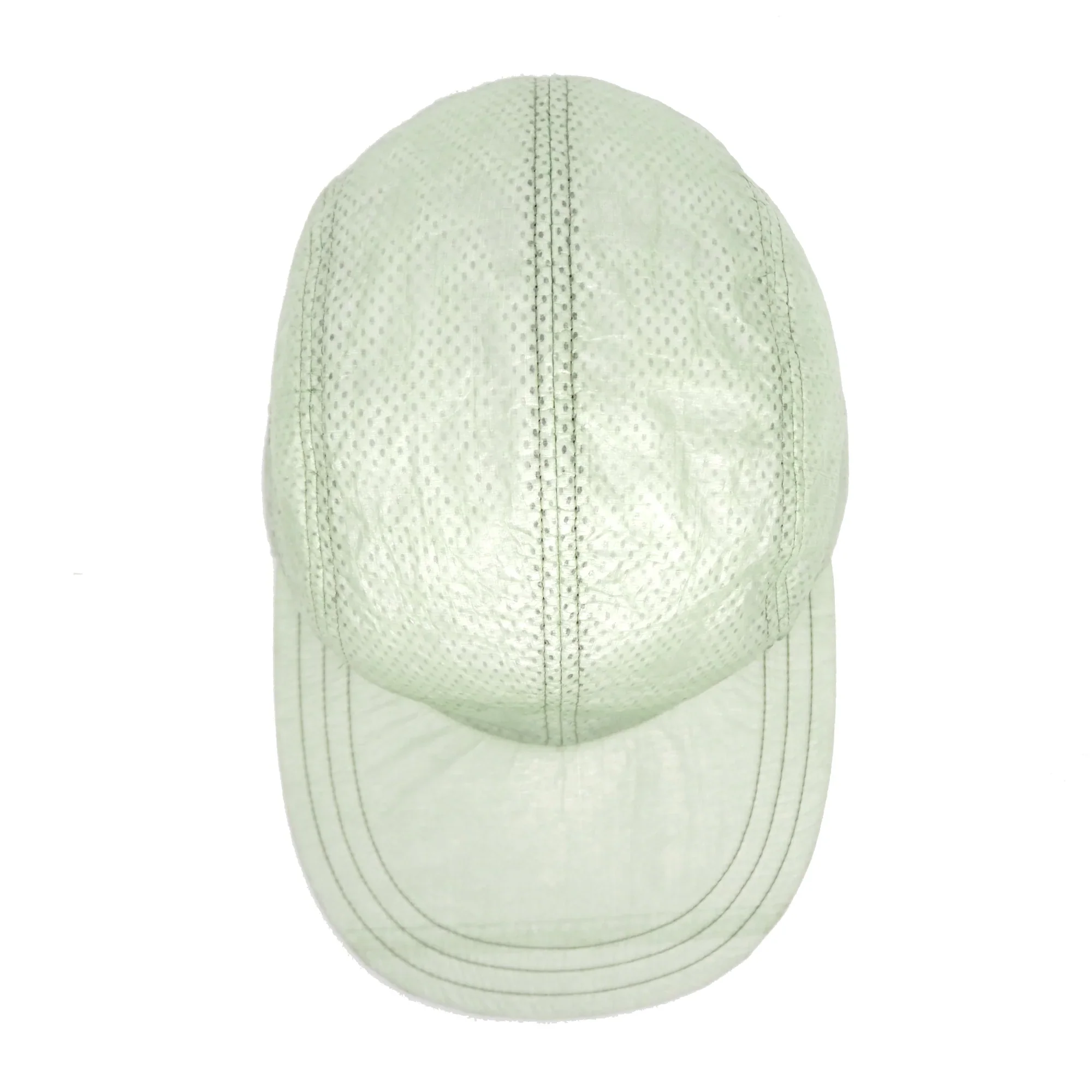 4 Panel Long Bill Cap - Green - Image 5