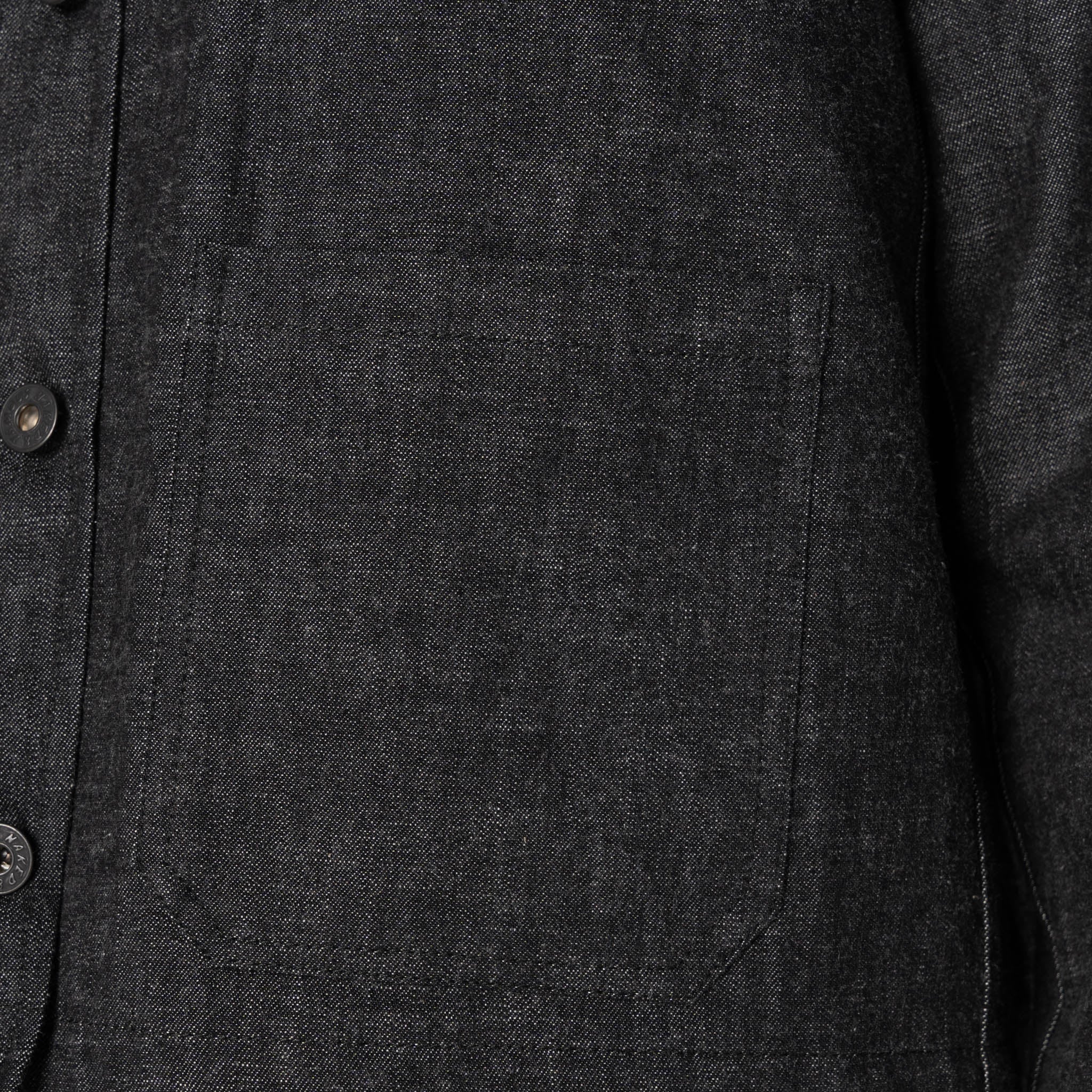 Gracie Jacket - Black Lightweight Denim - Black - Image 5
