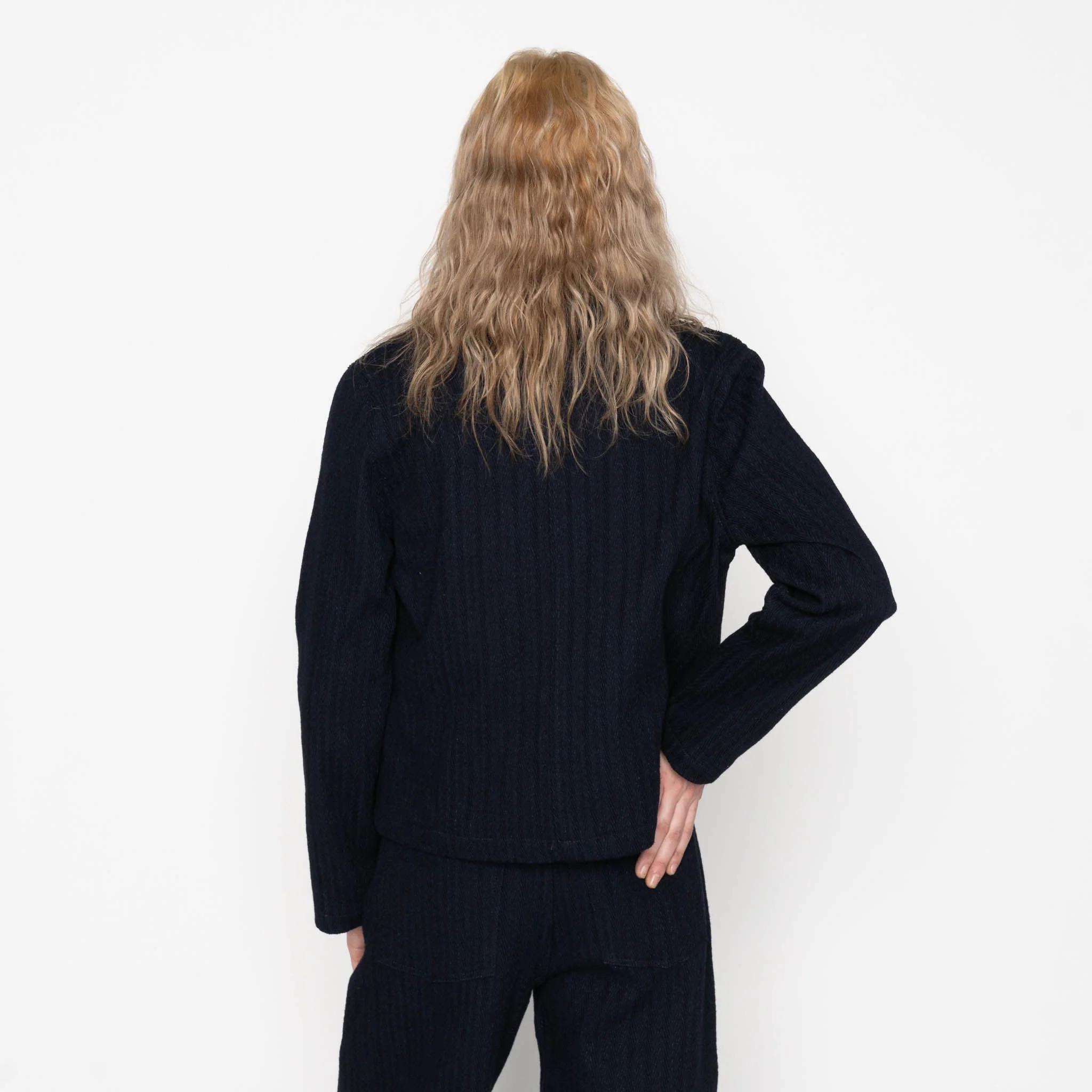 Gracie Jacket - Indigo Sugiaya - Indigo - Image 3