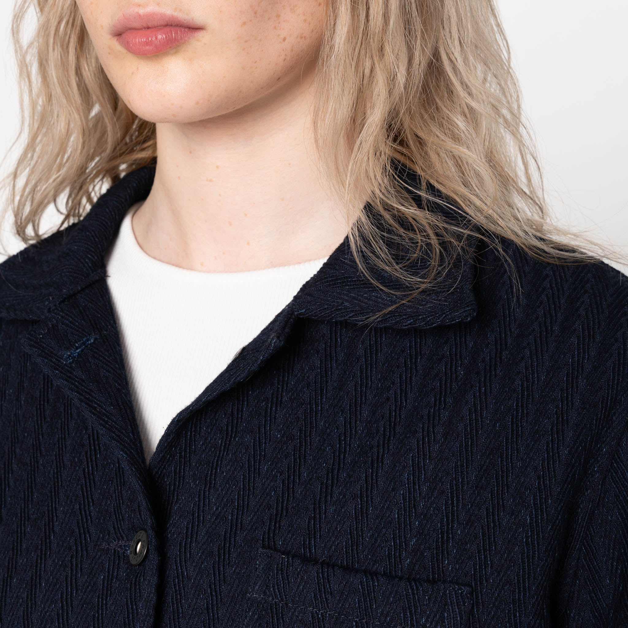 Gracie Jacket - Indigo Sugiaya - Indigo - Image 4