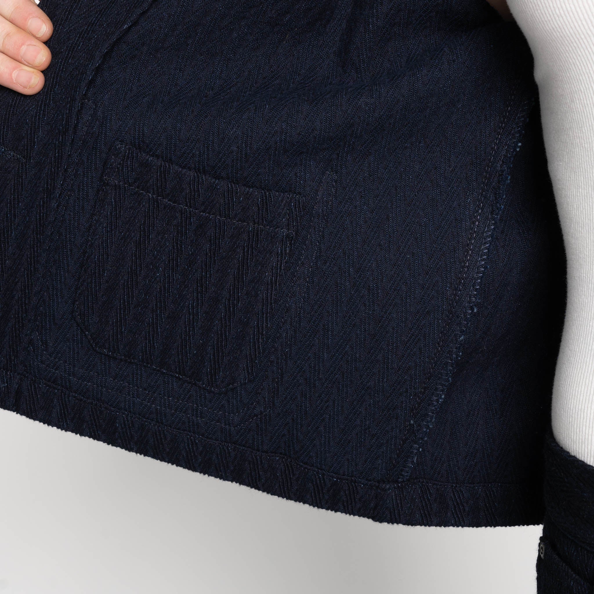 Gracie Jacket - Indigo Sugiaya - Indigo - Image 7
