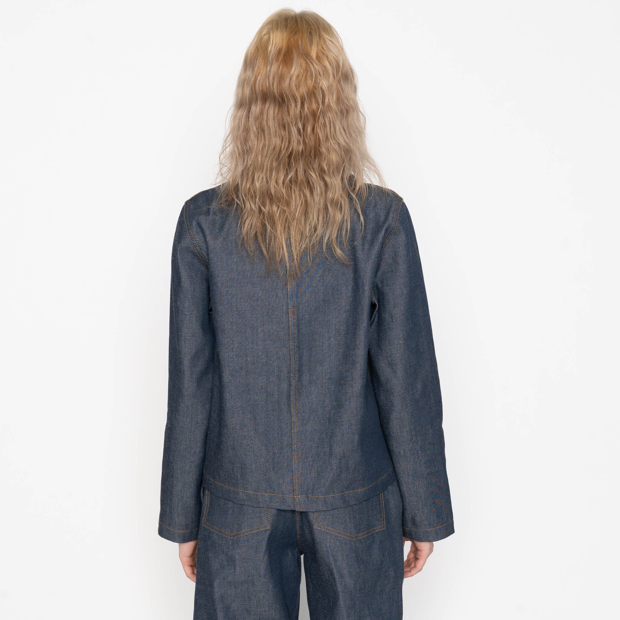 Gracie Jacket - Natural Indigo - Indigo - Image 3