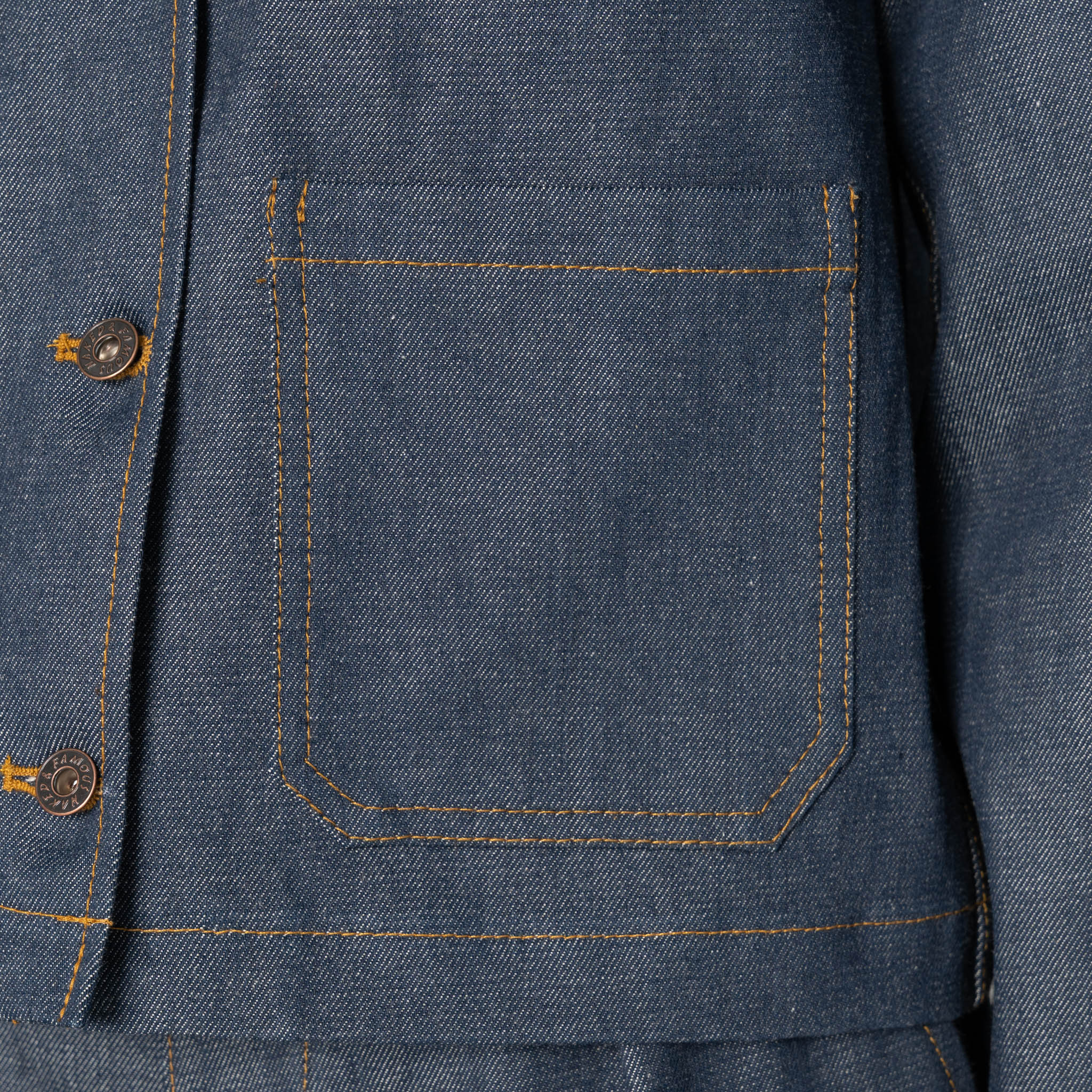 Gracie Jacket - Natural Indigo - Indigo - Image 5