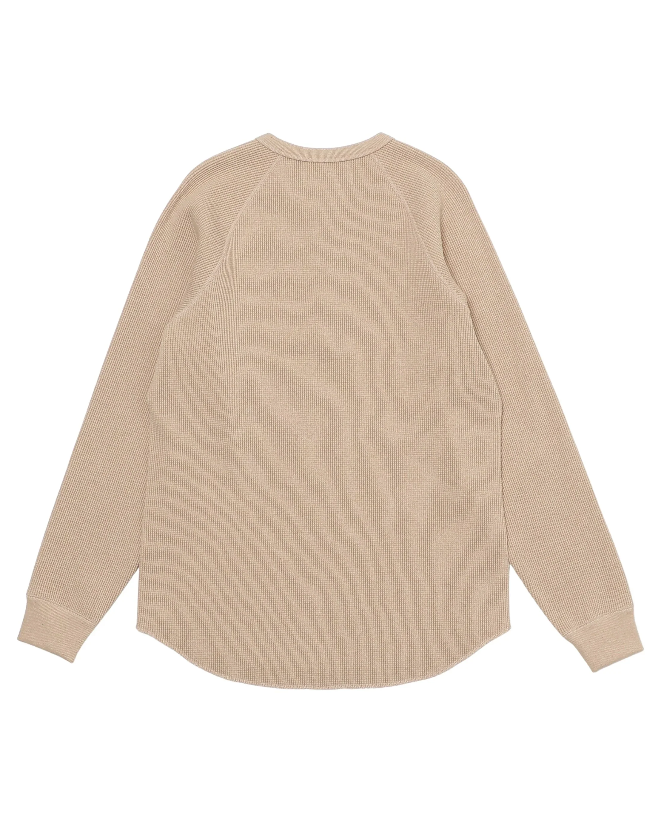 Henley - Foxfibre Heavyweight Waffle -Coyote 15 - Image 6
