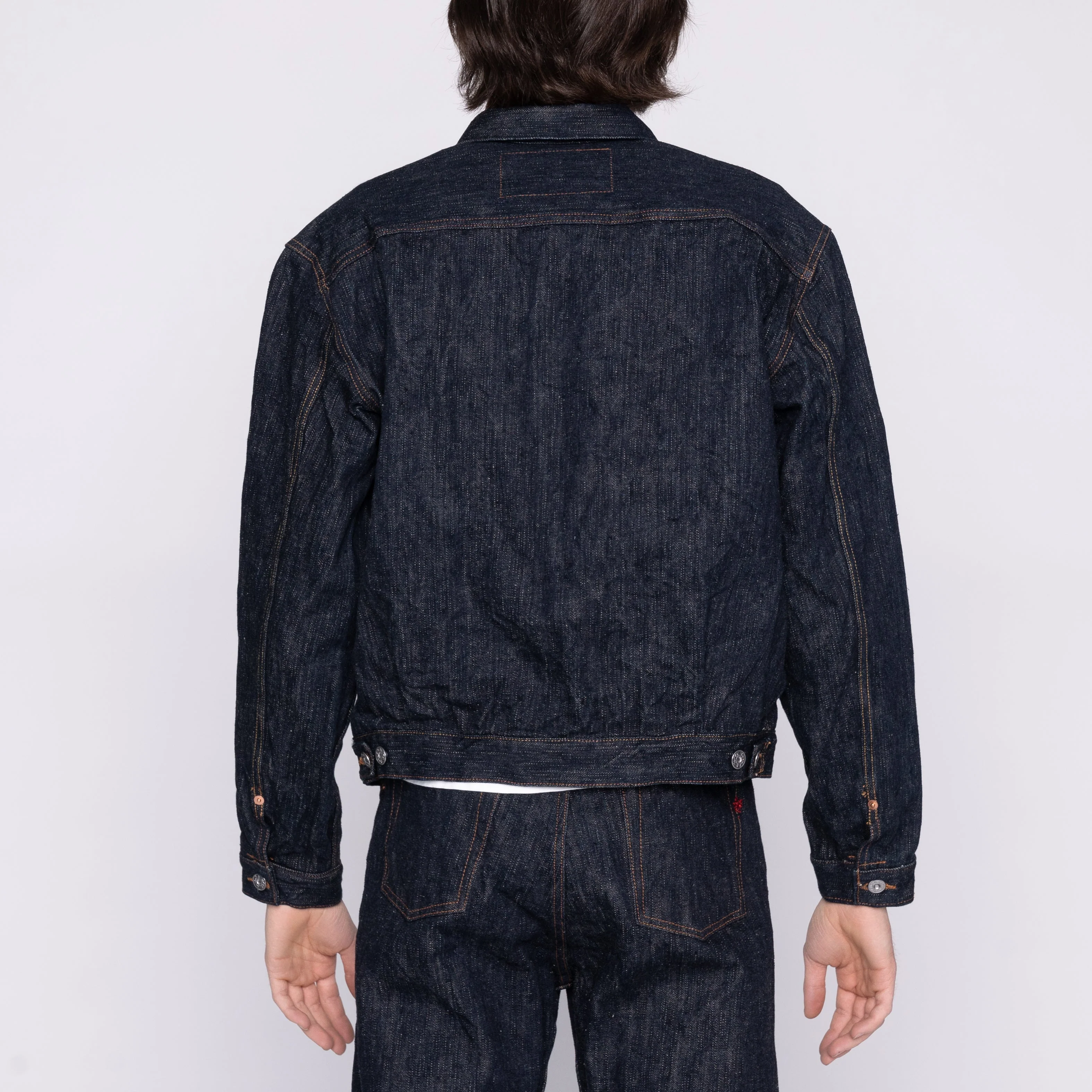 Heritage Denim Jacket - MIJ12 - Aomidori Selvedge - Image 3