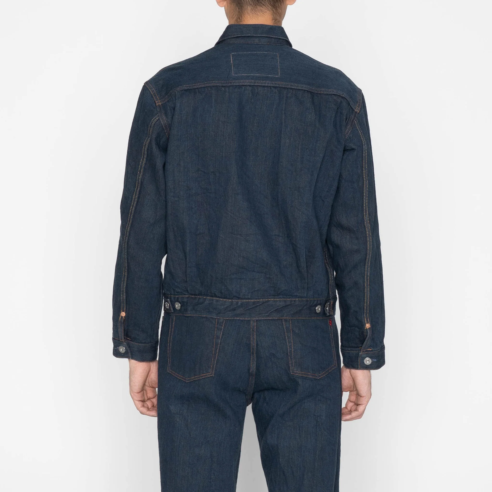 Heritage Jacket - MIJ17 - Chairo no Kitsune - Indigo - Image 4