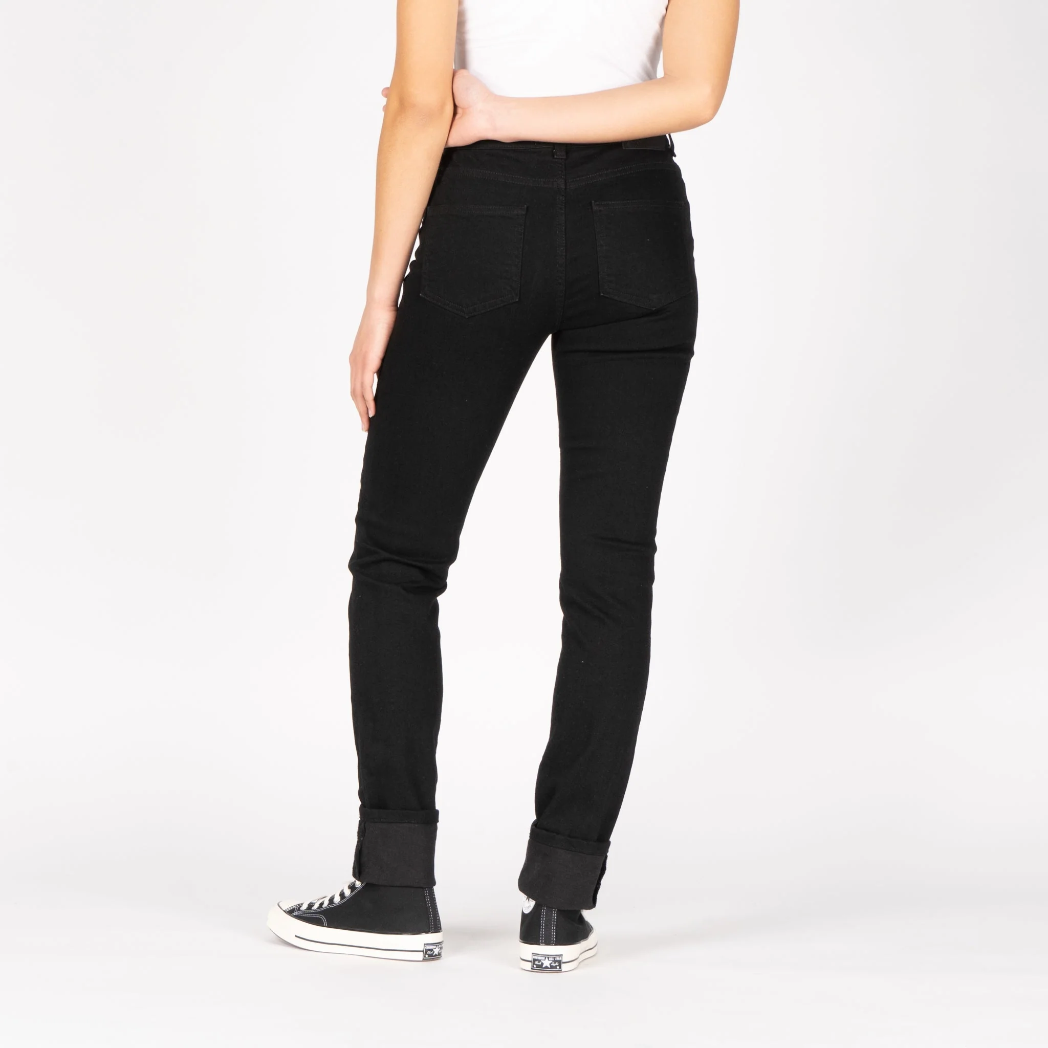High Skinny - All Black Comfort Stretch - Image 3