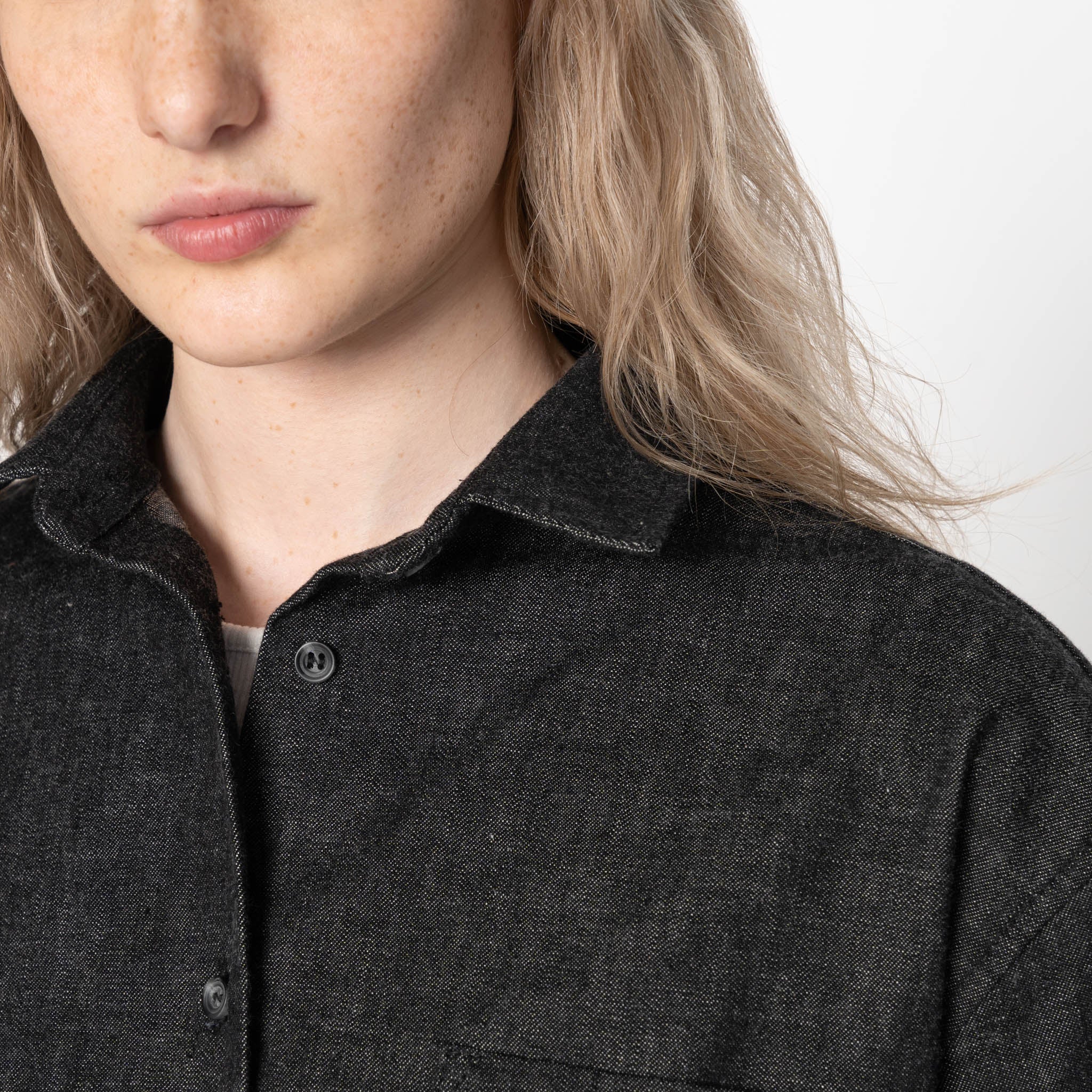 Judy - Black Lightweight Denim - Black - Image 4