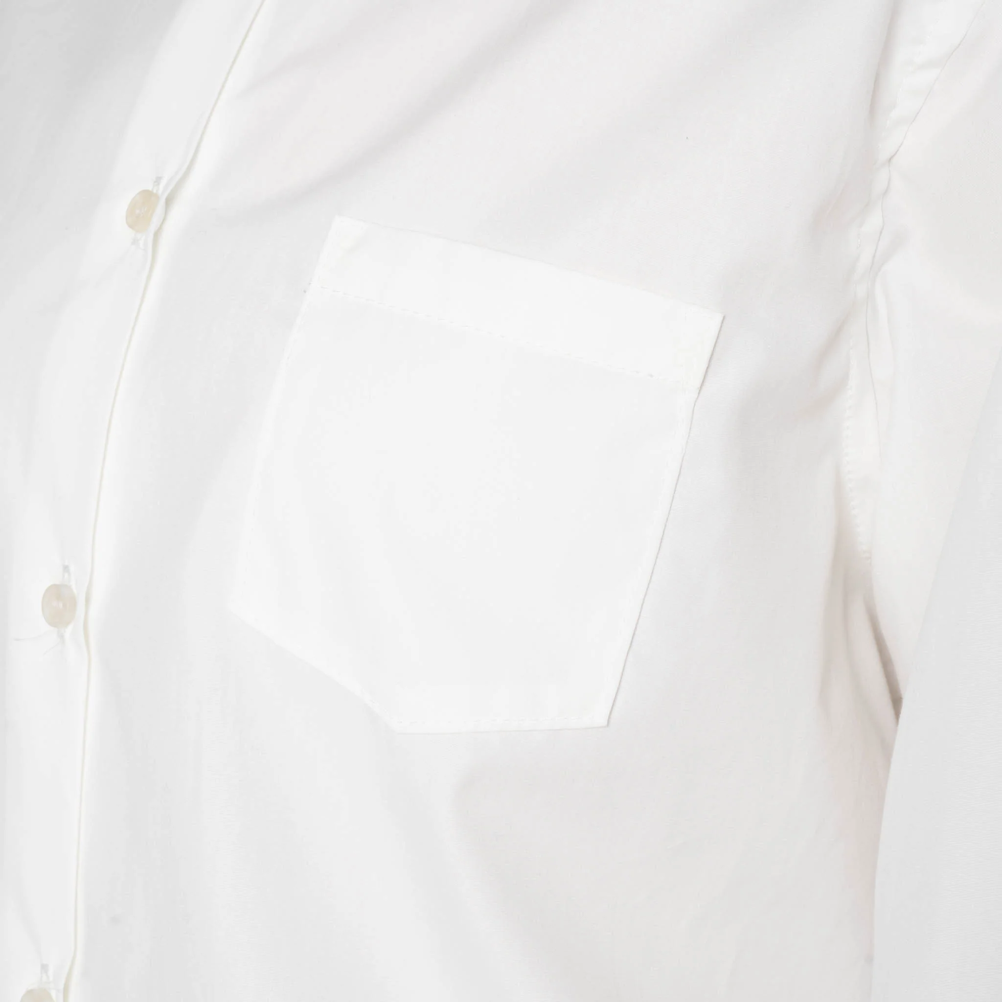 Judy Shirt - Pima Pique - White - Image 5
