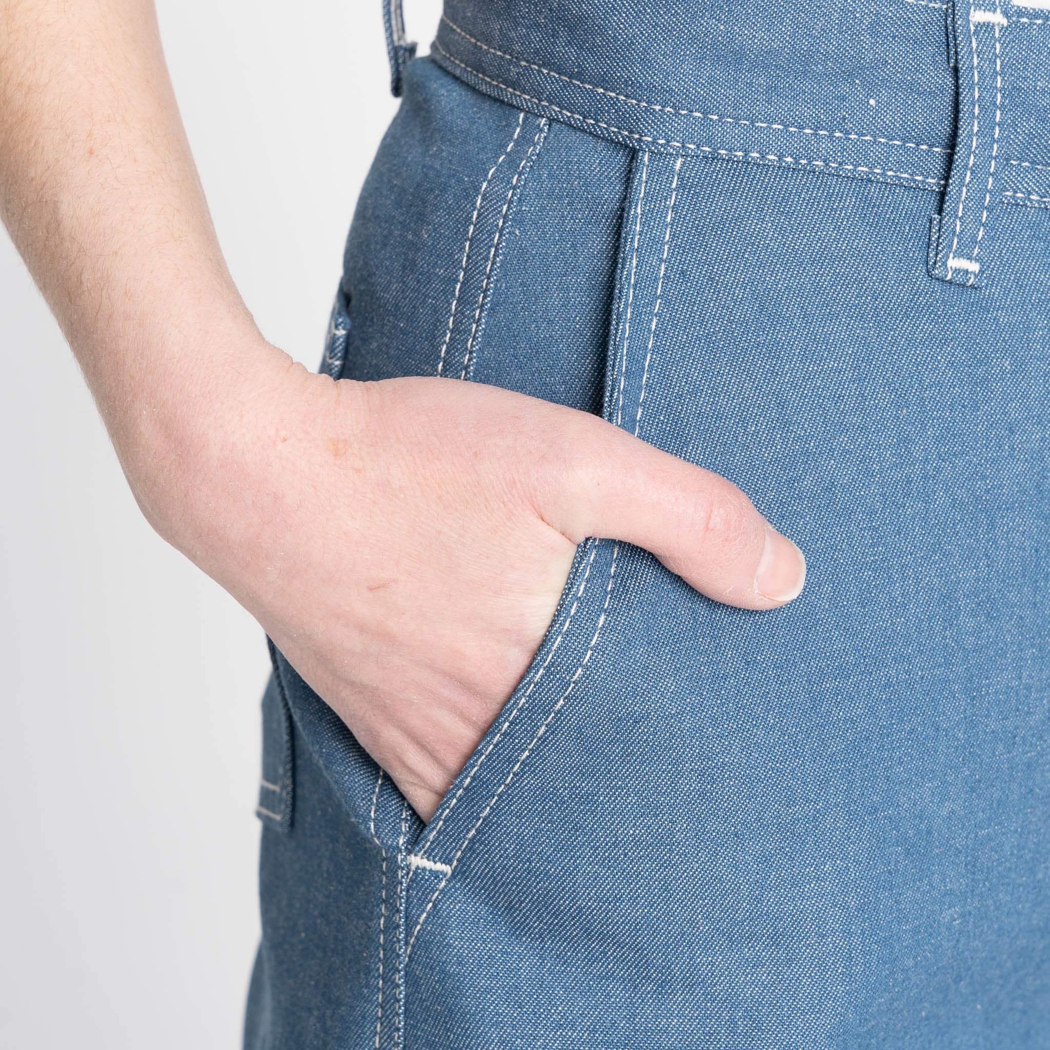 Maudie - Antique Blue Denim Stretch - Antique Blue - Image 4