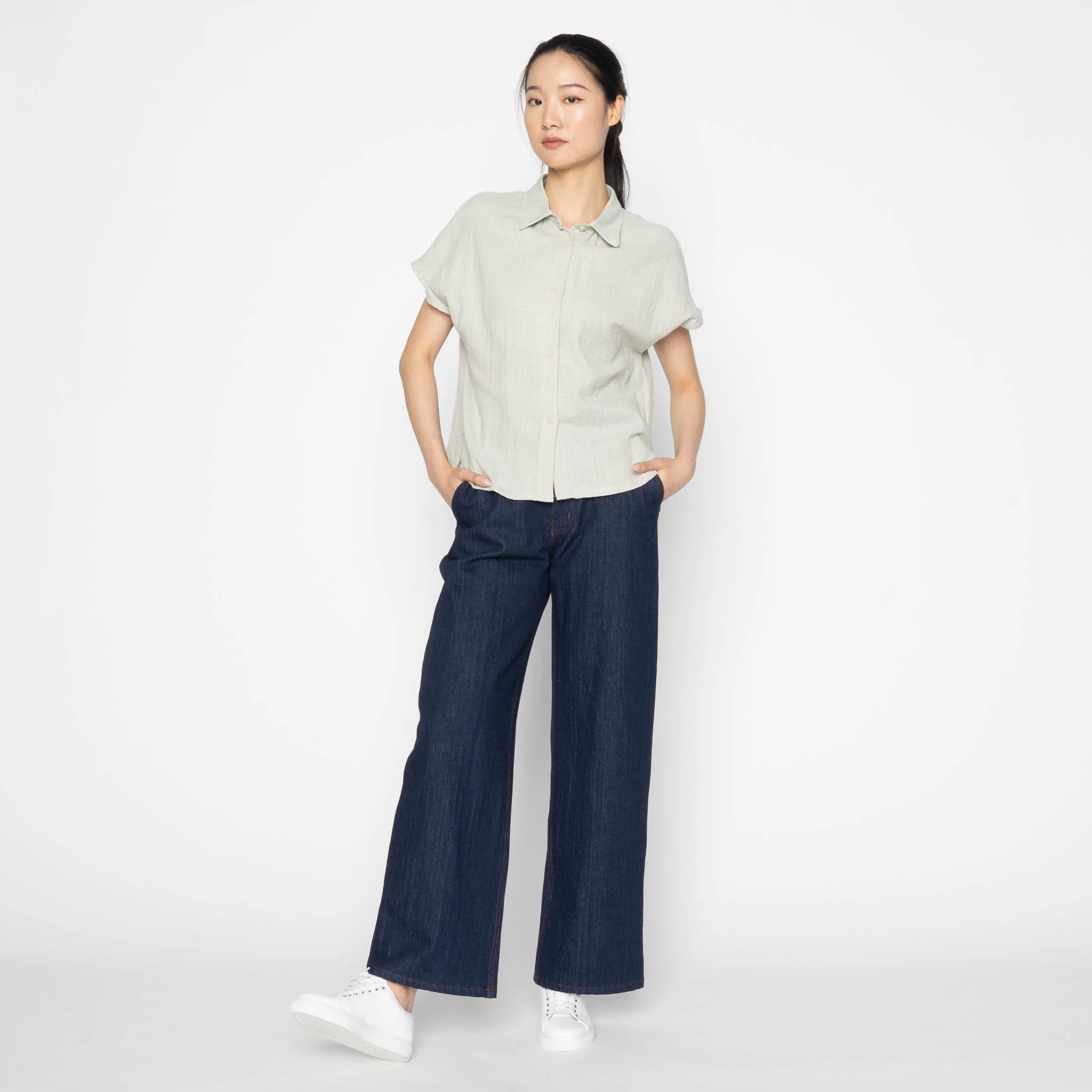 Maudie - Vertical Slub Denim - Image 8