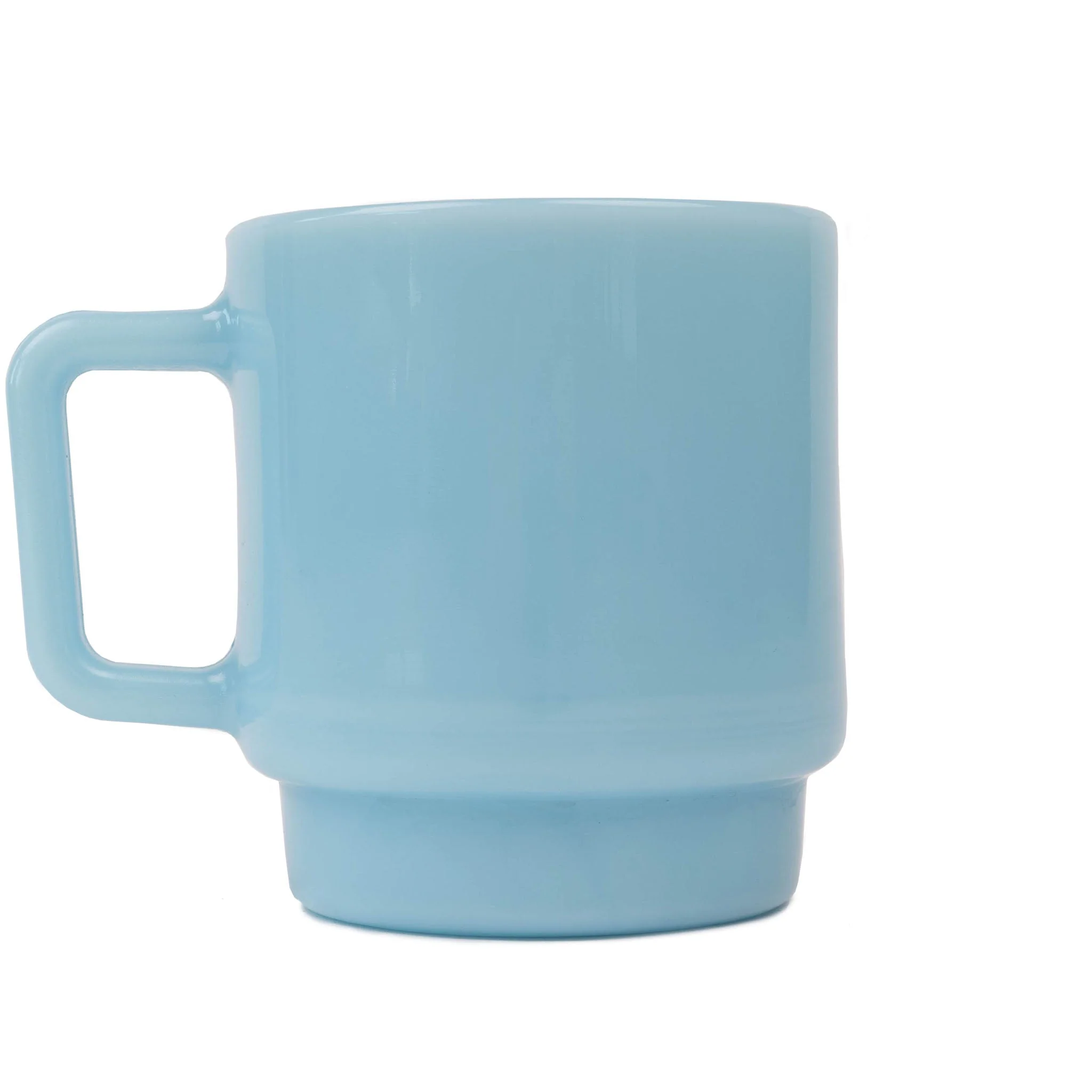 Milk Glass Stackable Mug - Delphite Blue - Image 2