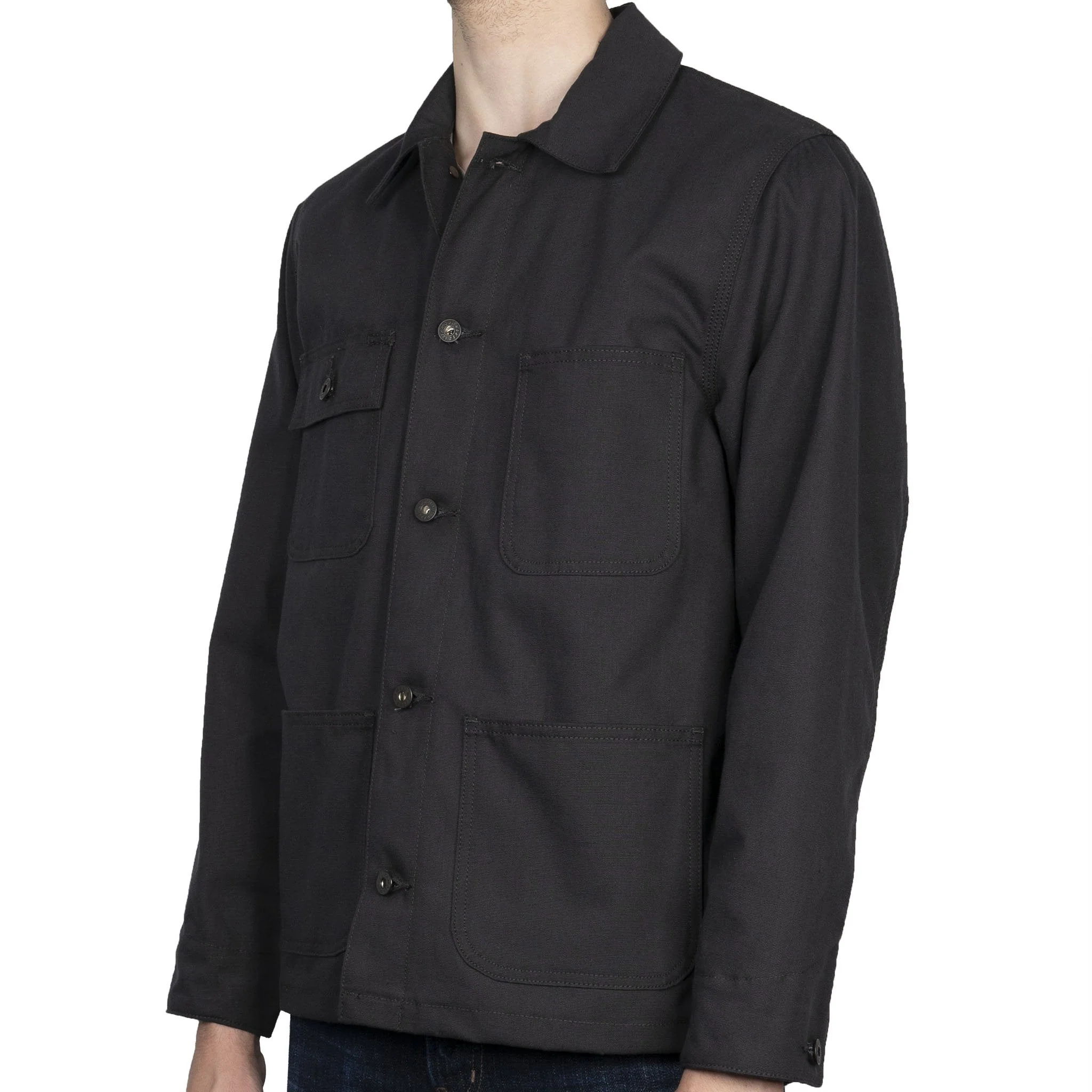Chore Coat - Black Canvas - Image 4