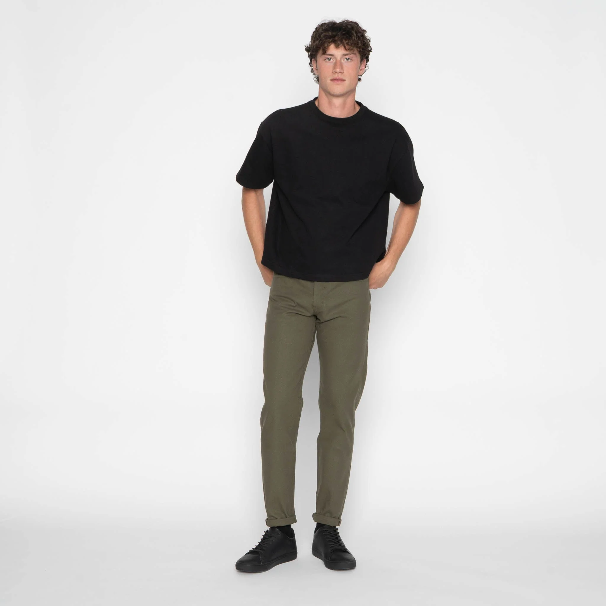 Easy Guy - Army Green Duck Selvedge - Image 8