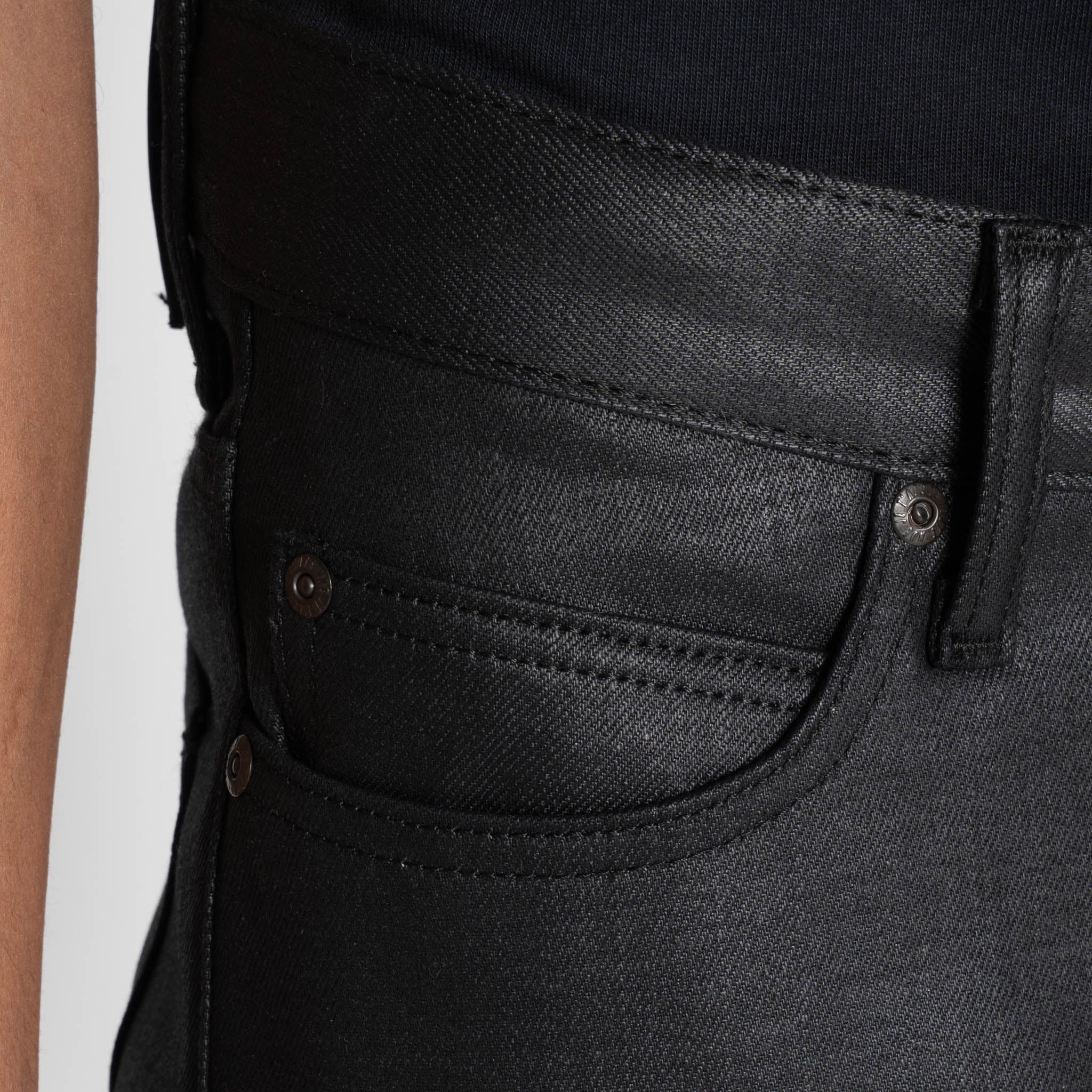 Stacked Guy - Wax Coated Black Stretch - Image 5
