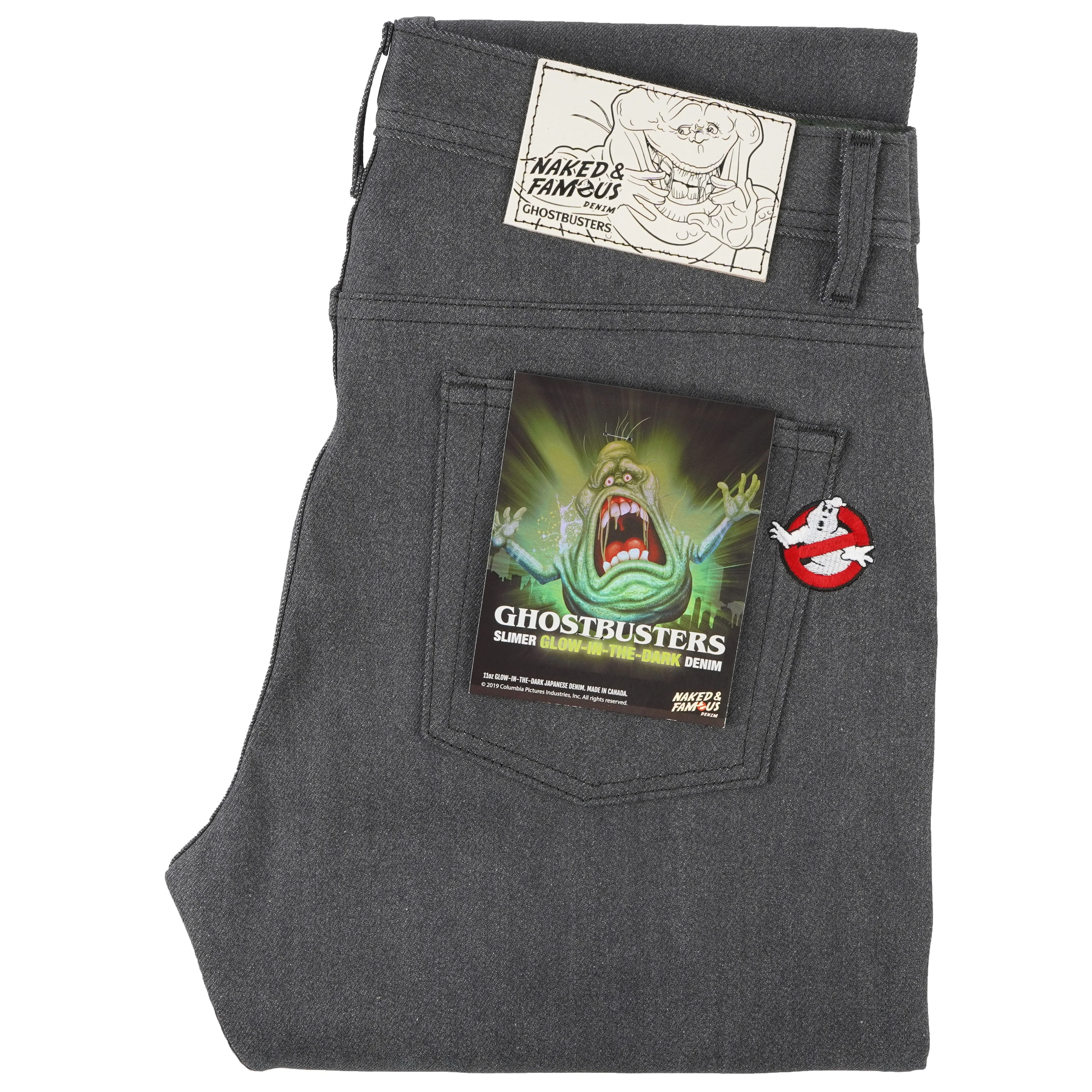 Weird Guy - Ghostbusters Slimer Glow In The Dark Selvedge