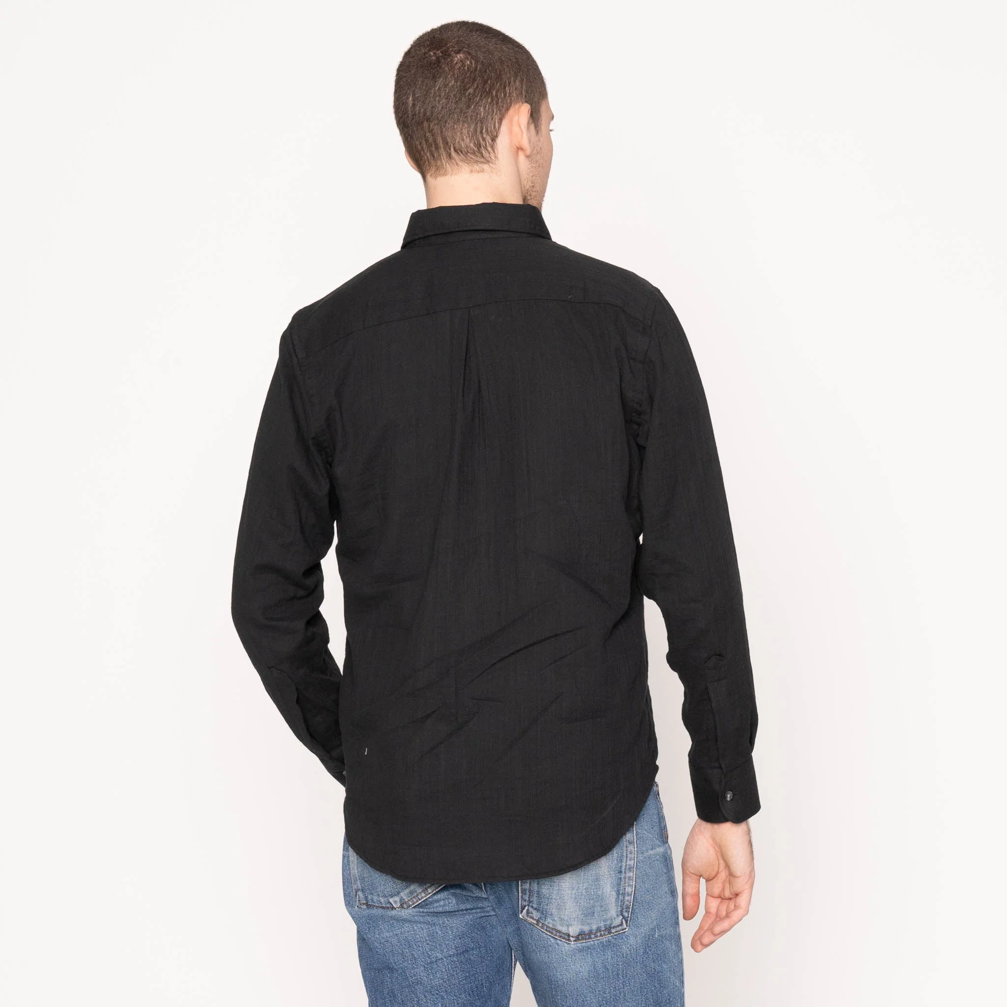 Easy Shirt - Double Weave Gauze - Black - Image 3