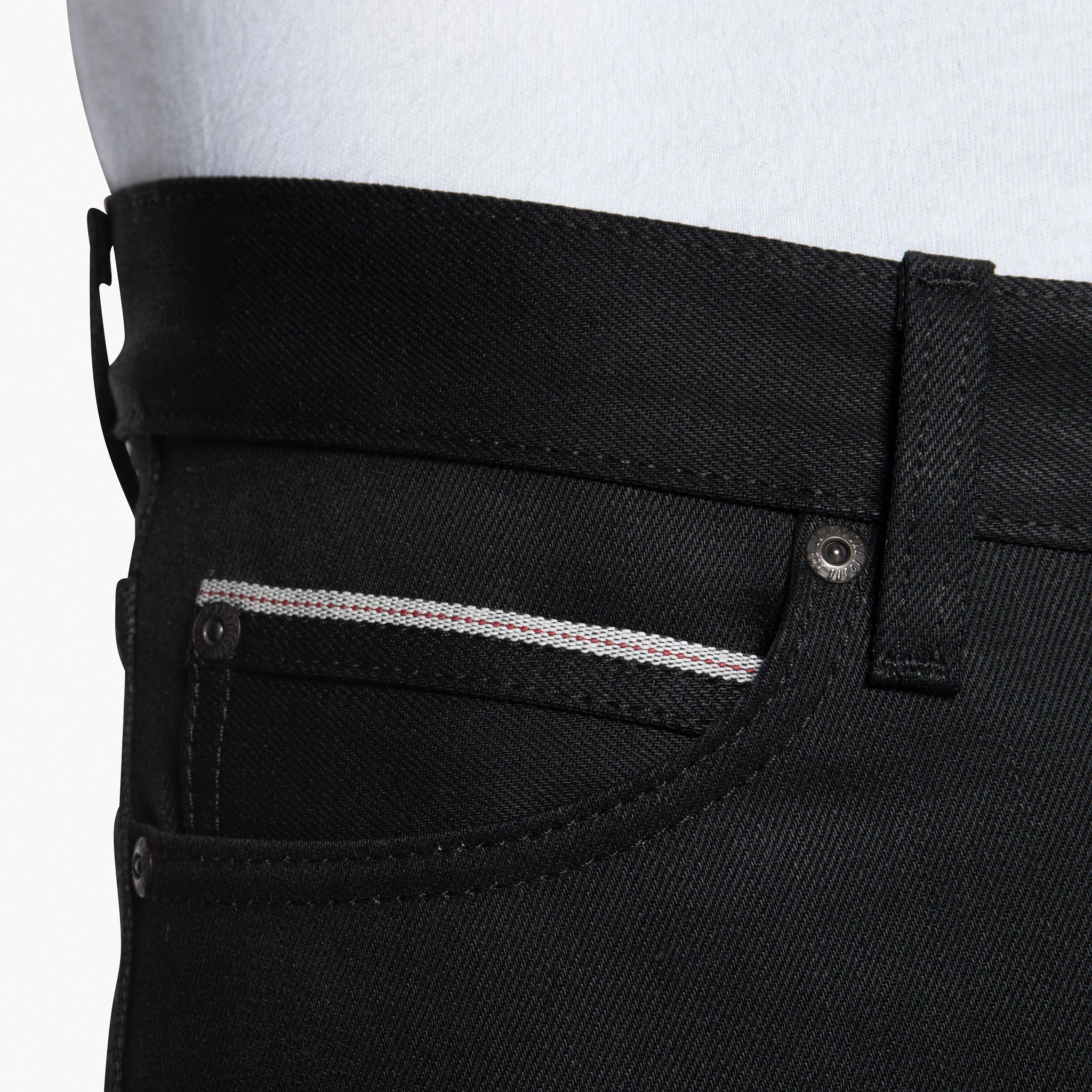 Stacked Guy - Black Cobra Stretch Selvedge - Image 4