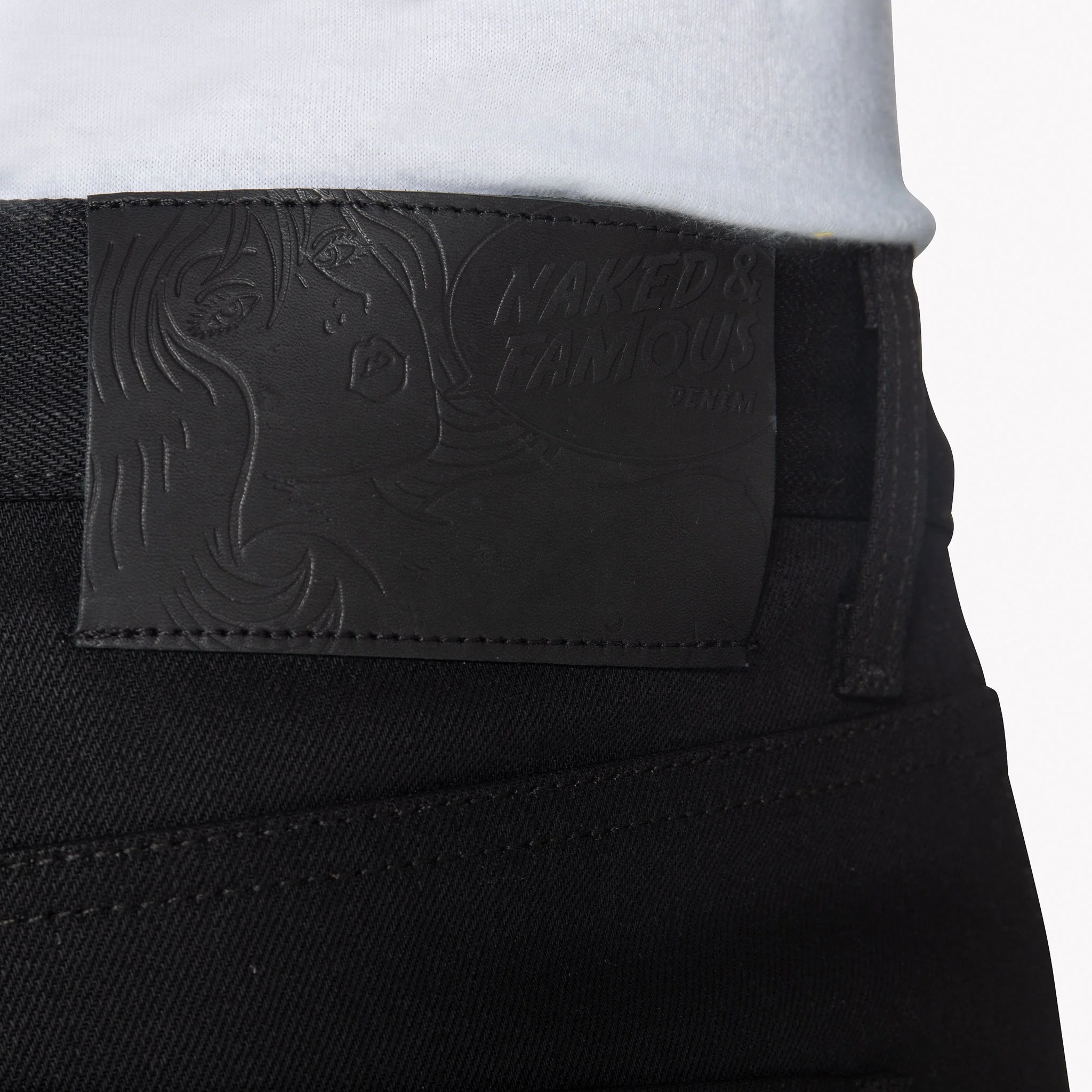 Stacked Guy - Black Cobra Stretch Selvedge - Image 5