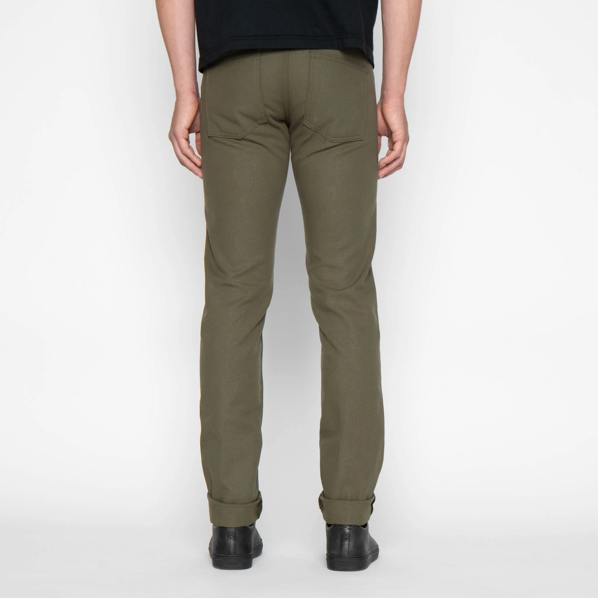 Super Guy - Army Green Duck Selvedge - Image 4