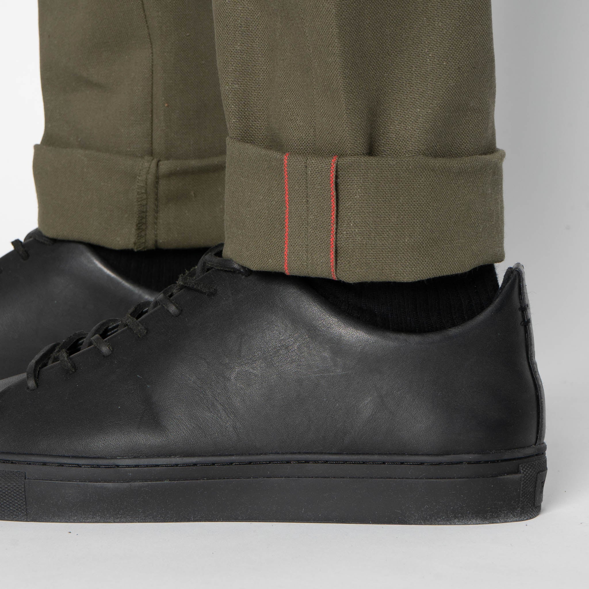 Super Guy - Army Green Duck Selvedge - Image 7