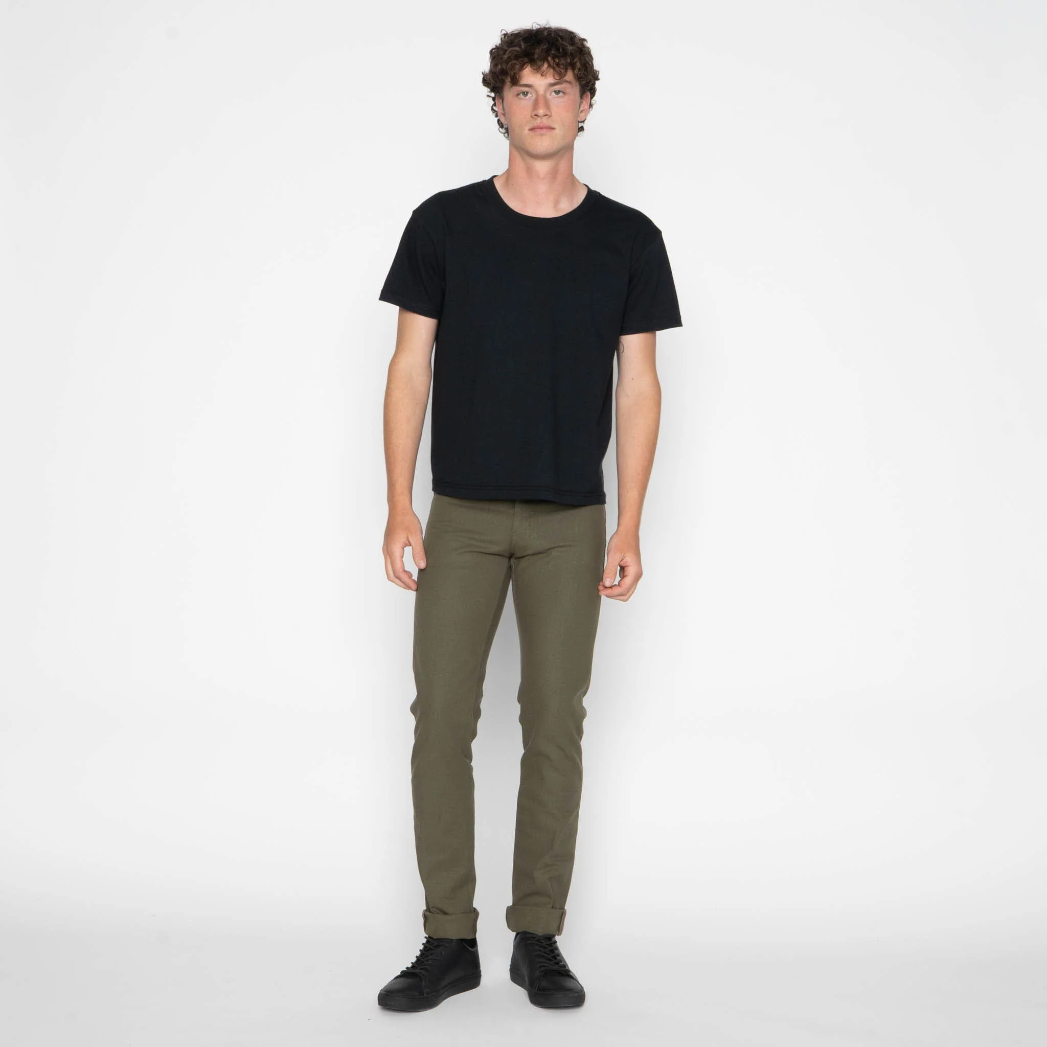Super Guy - Army Green Duck Selvedge - Image 9