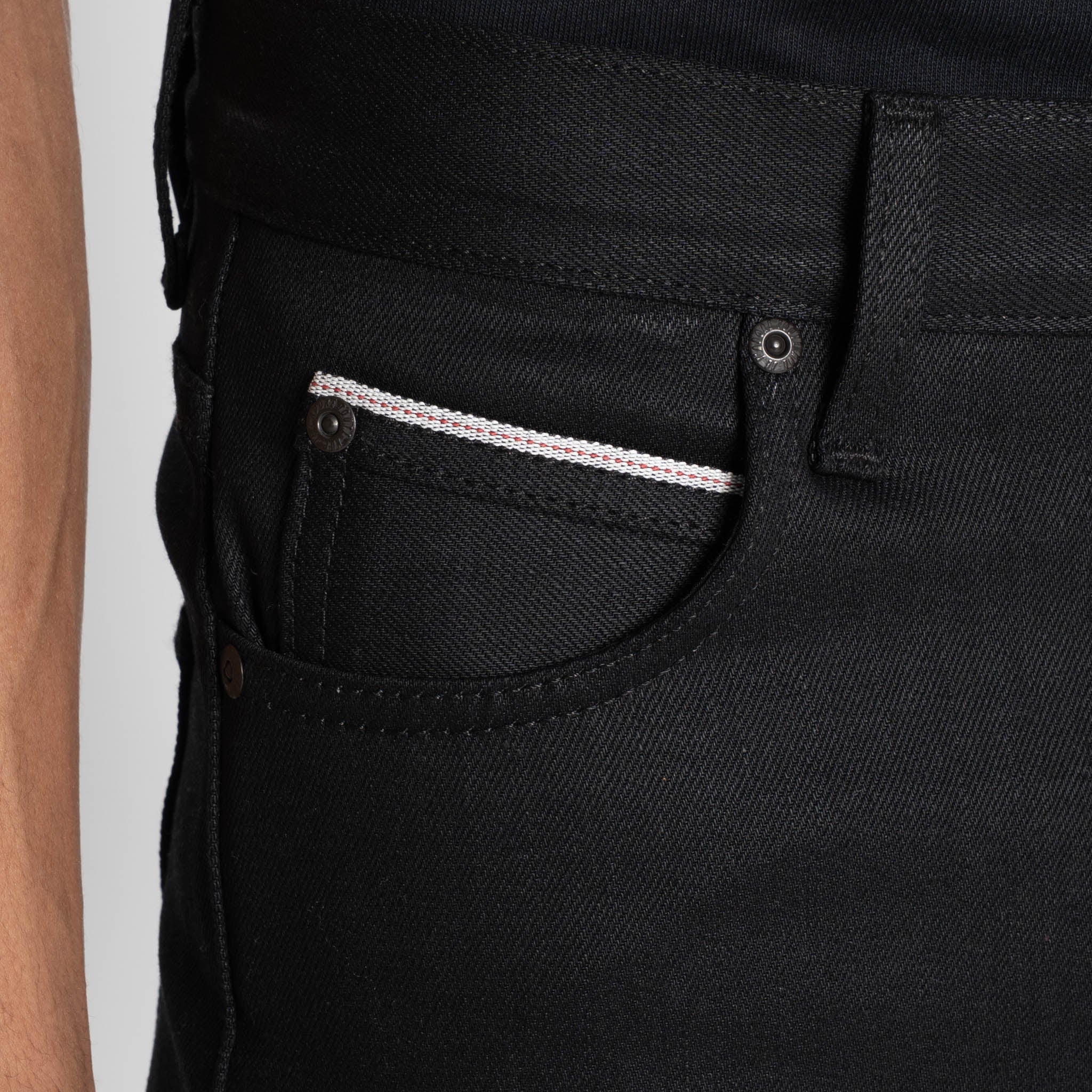 Super Guy - Black Cobra Stretch Selvedge - Image 5