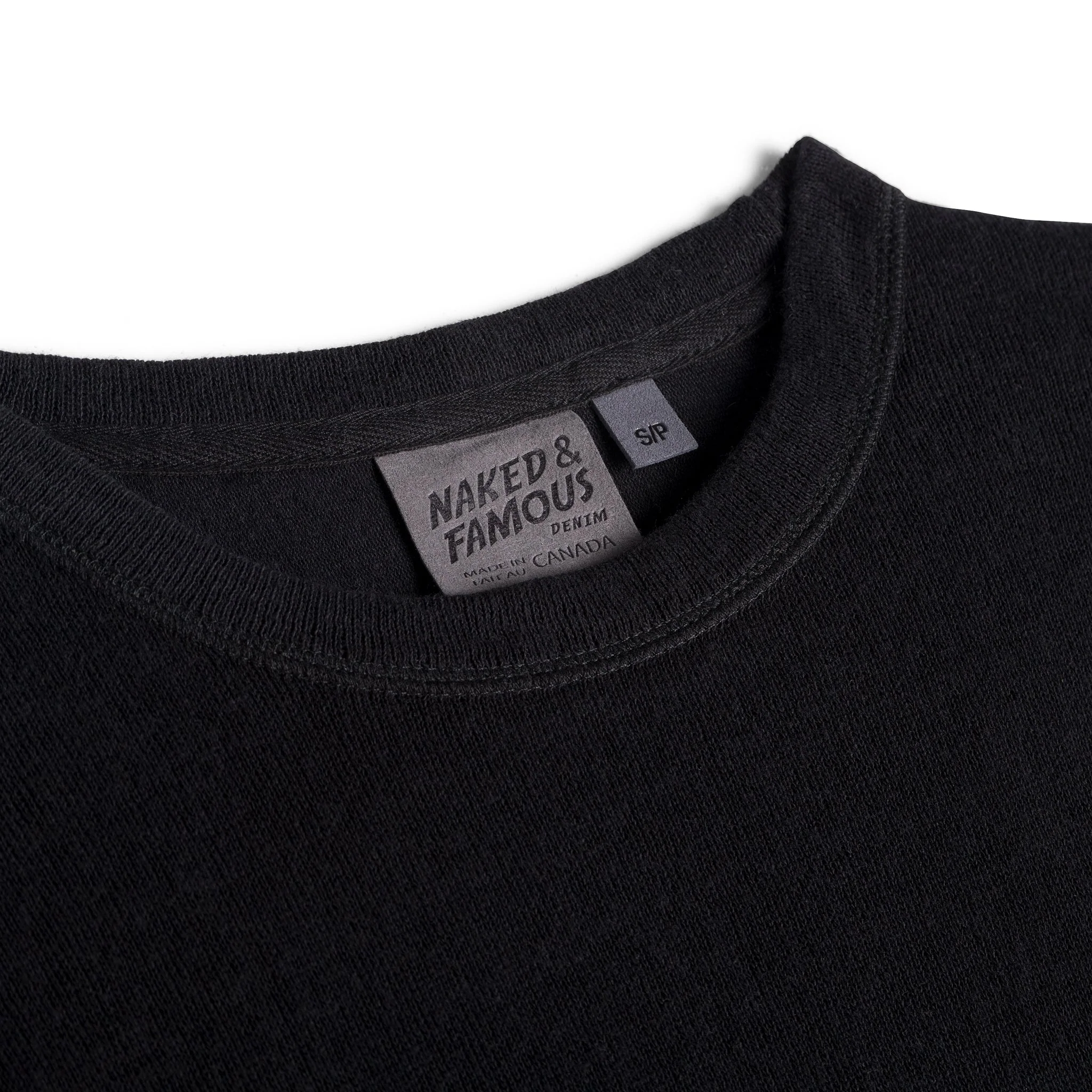 Women's - Weekend Crew - Vintage Doubleface - Black - Image 5
