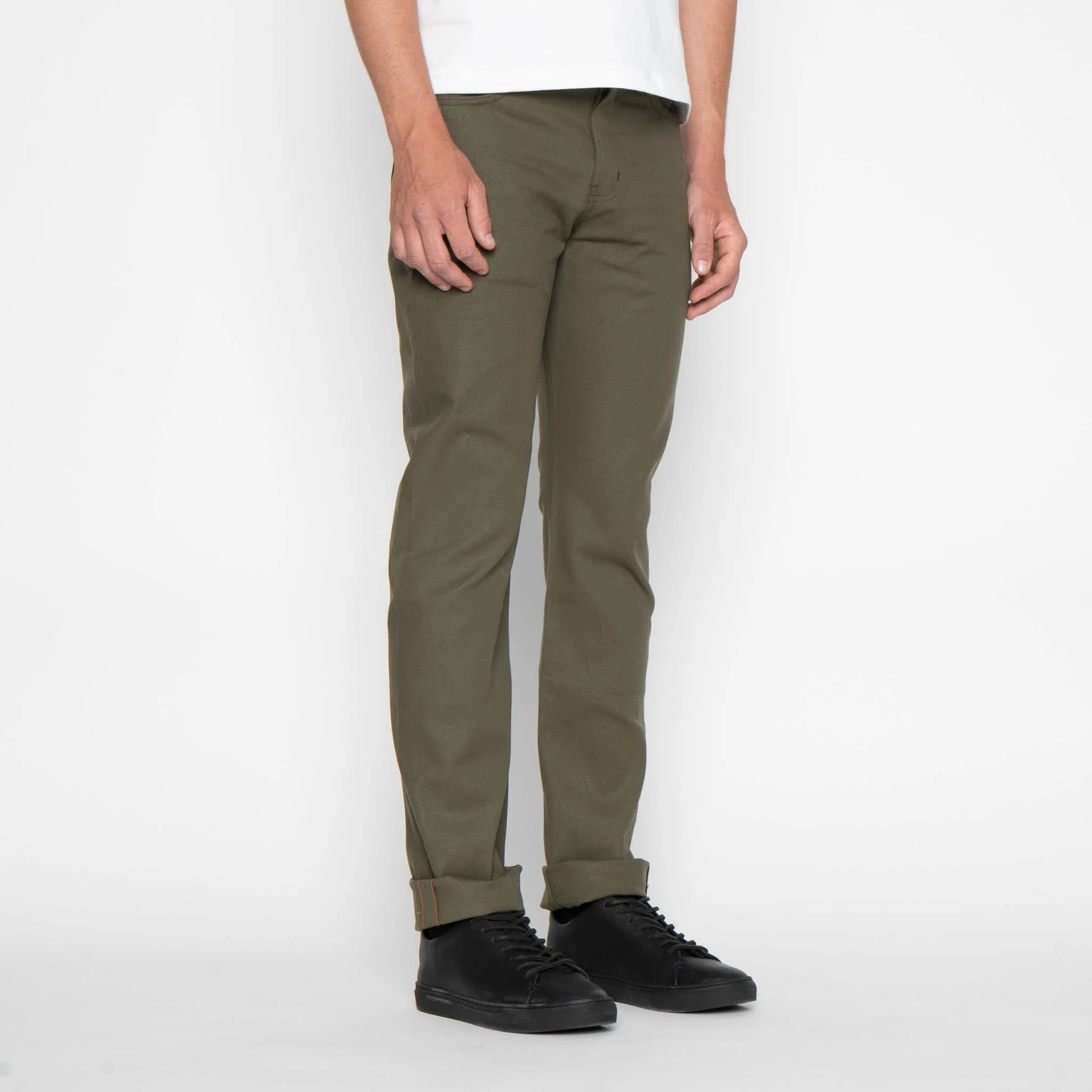 Weird Guy - Army Green Duck Selvedge - Image 3