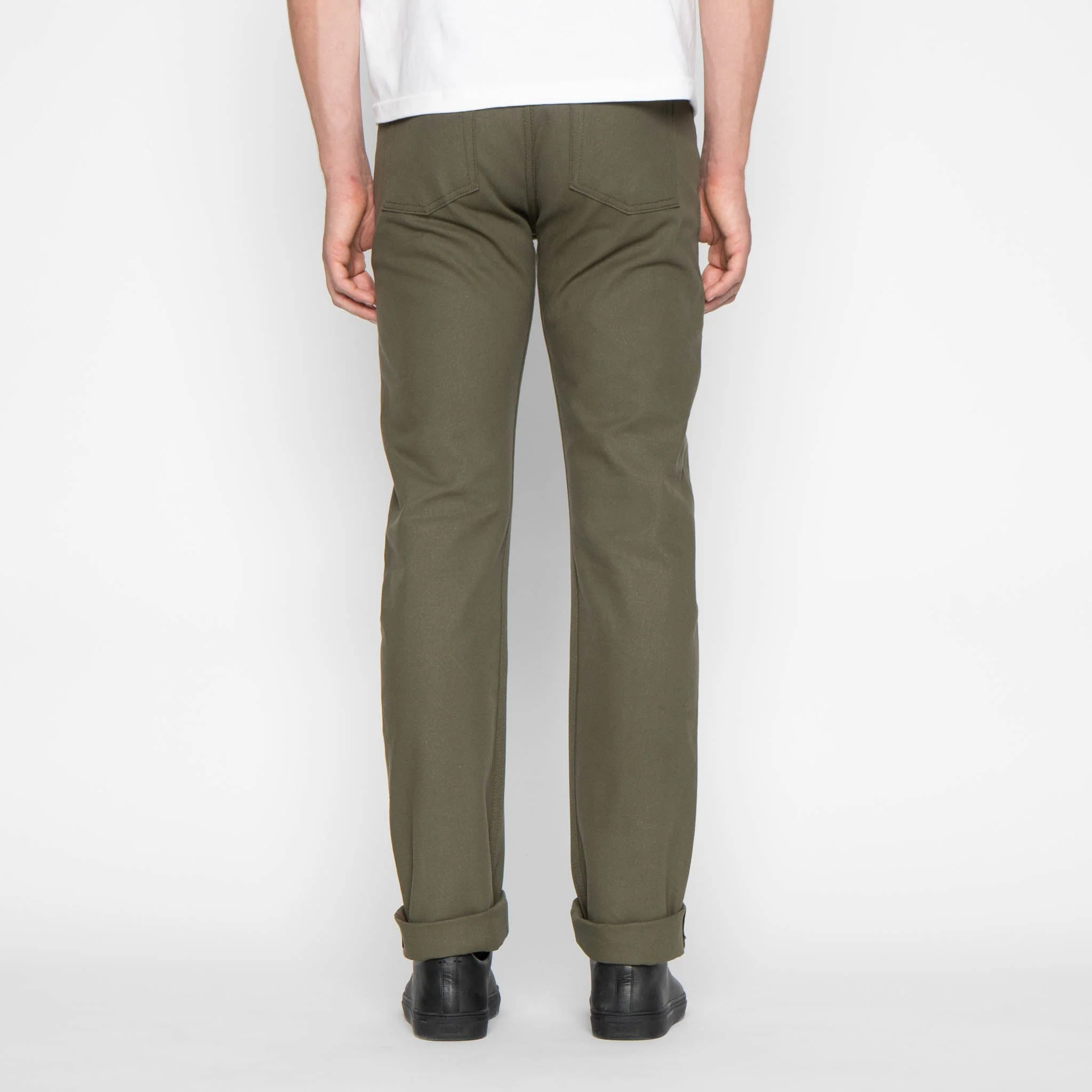 Weird Guy - Army Green Duck Selvedge - Image 4