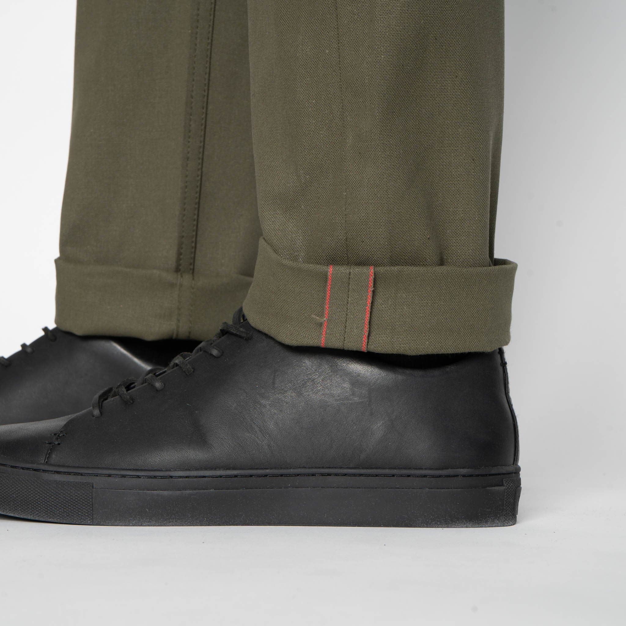 Weird Guy - Army Green Duck Selvedge - Image 7