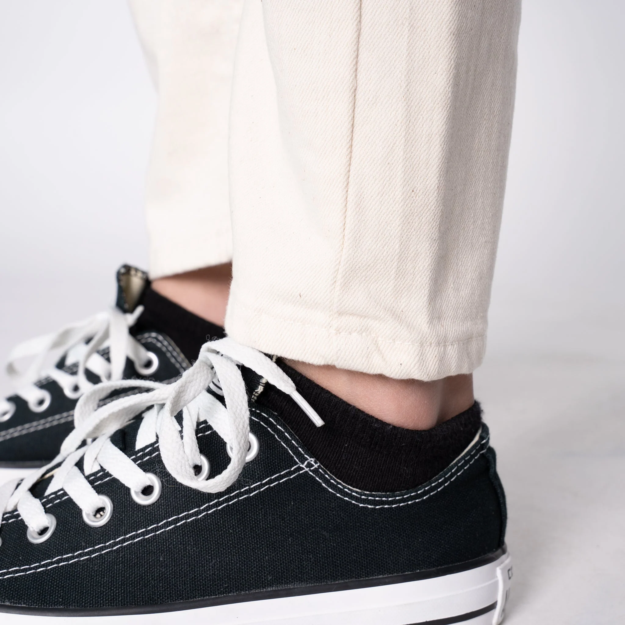 Straight Leg Overalls - Natural Seed Denim - Image 5