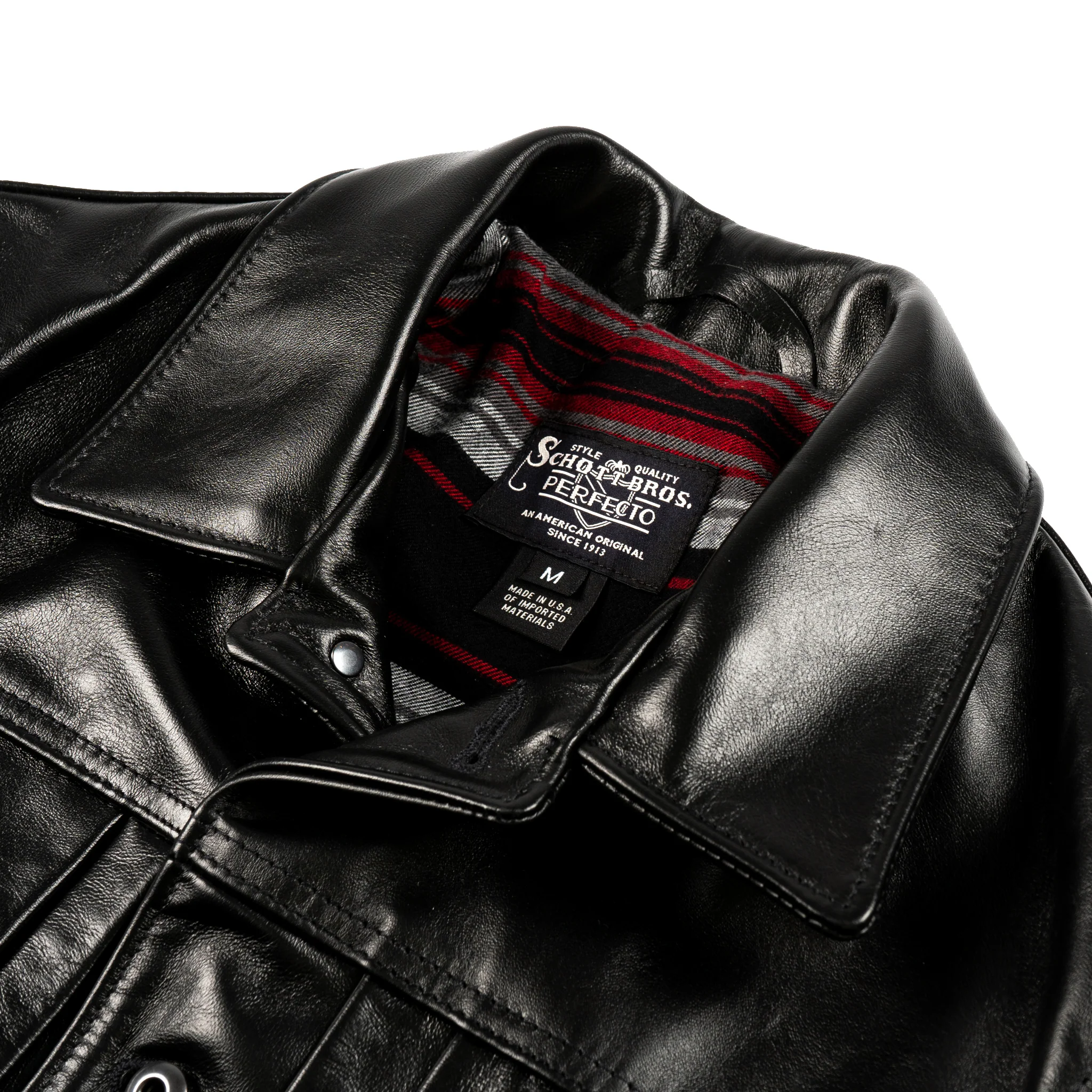 P620H - Type 2 Horsehide Jacket - Black - Image 3