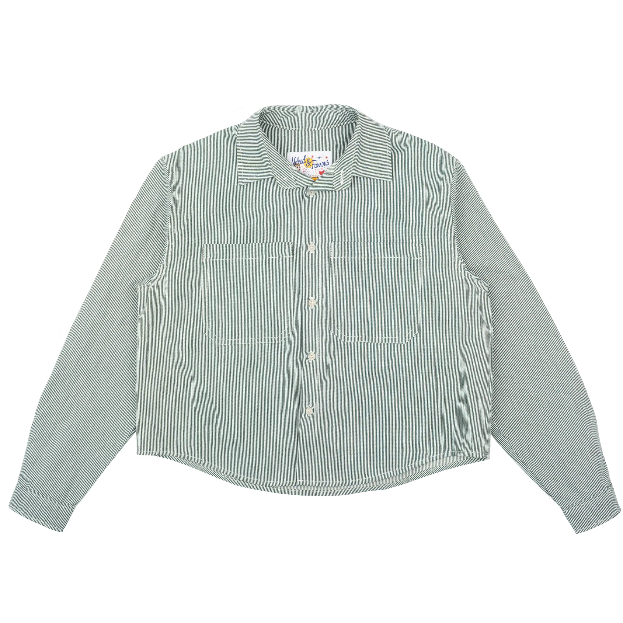 Princeton Shirt - Organic Hickory - Green
