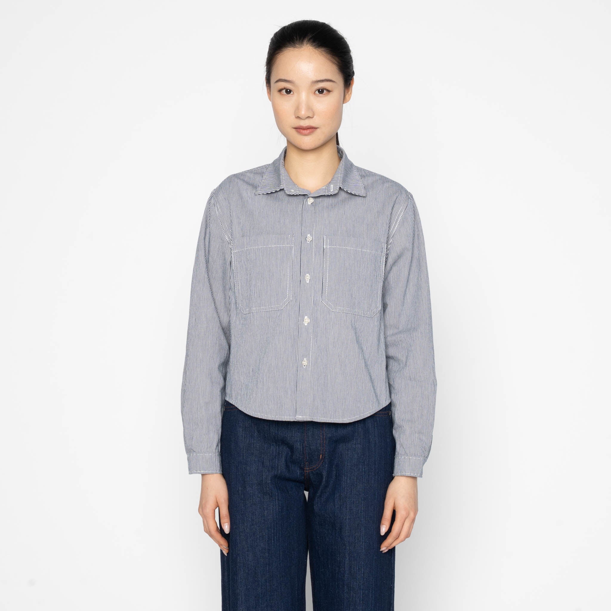 Princeton Shirt - Organic Hickory - Indigo - Image 2