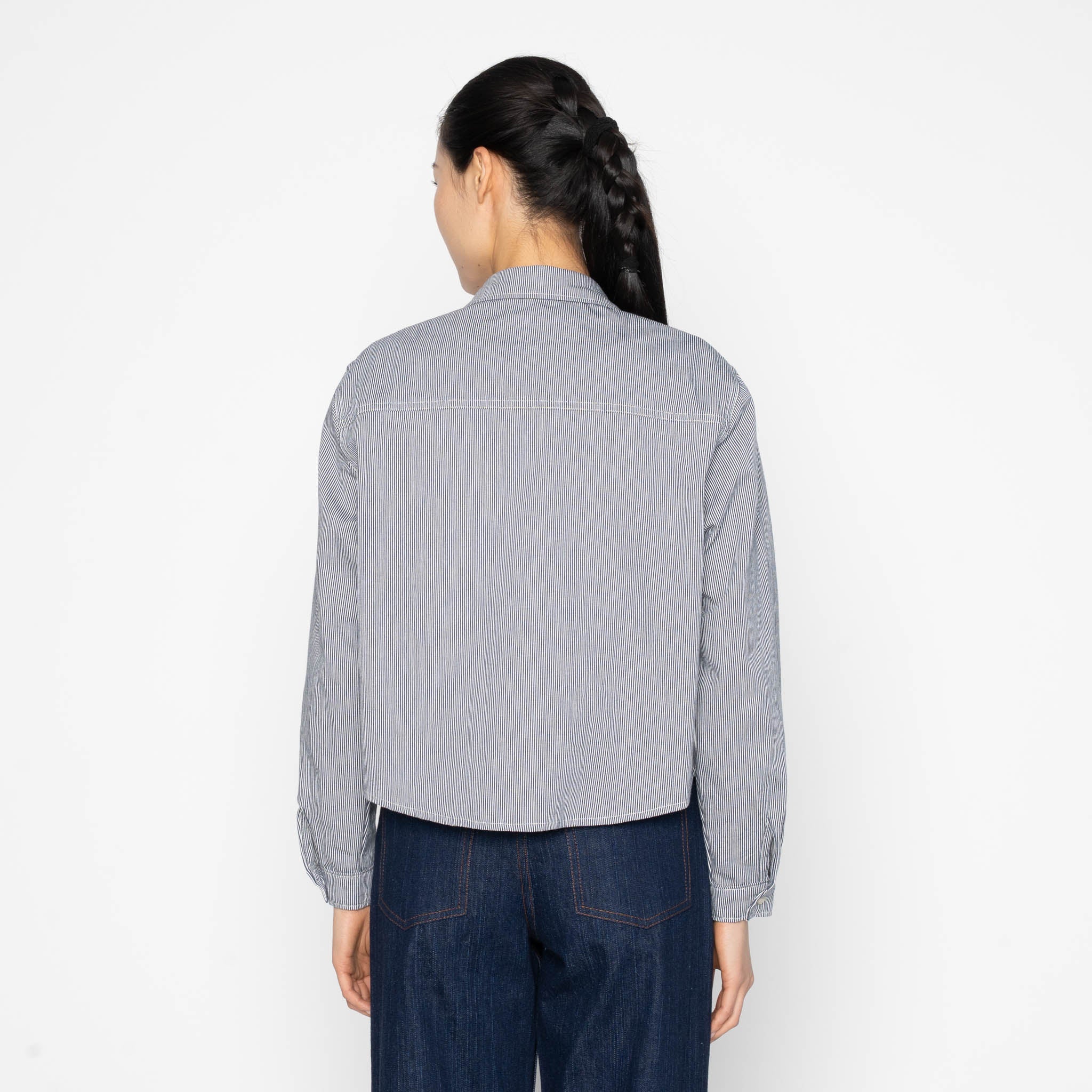 Princeton Shirt - Organic Hickory - Indigo - Image 3