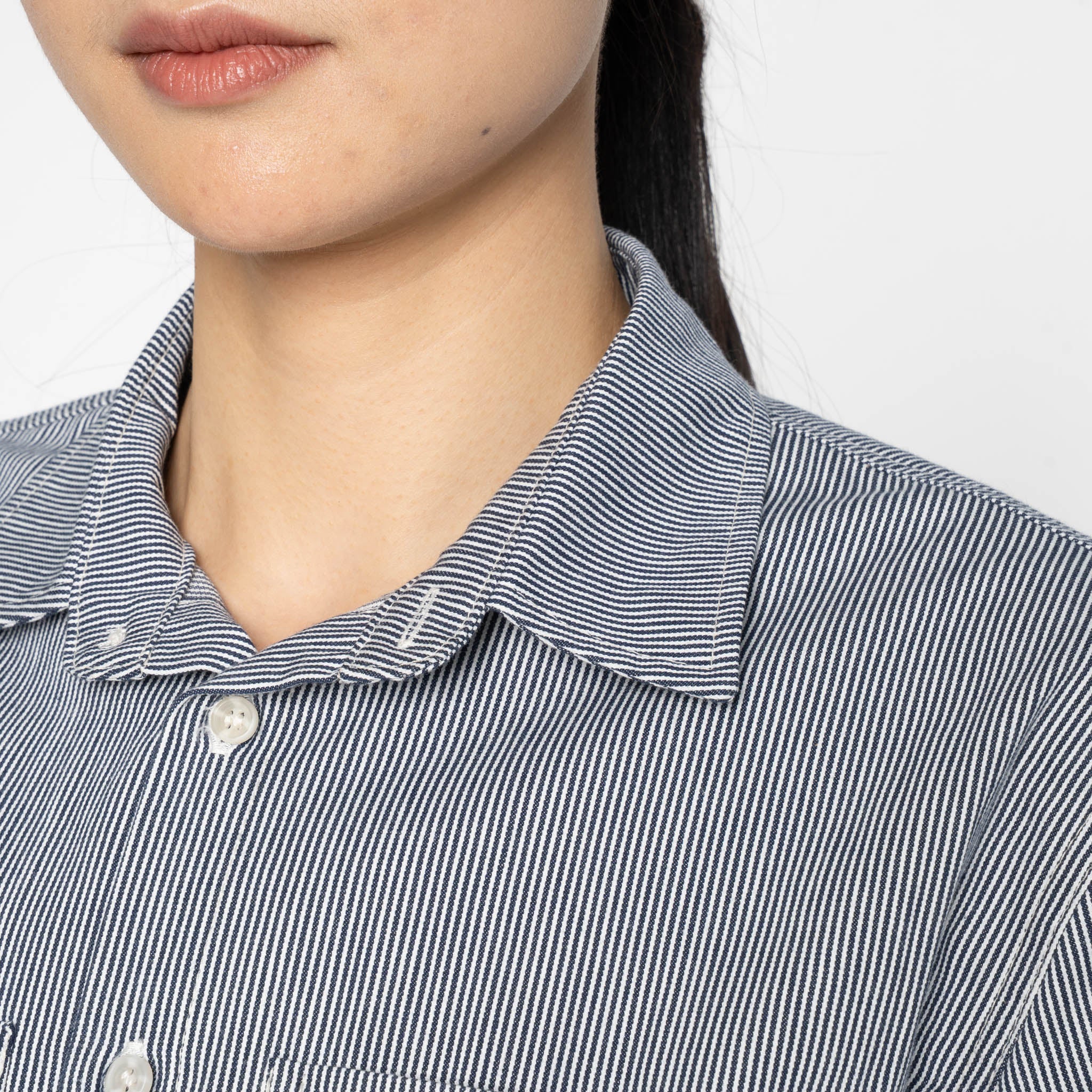 Princeton Shirt - Organic Hickory - Indigo - Image 5