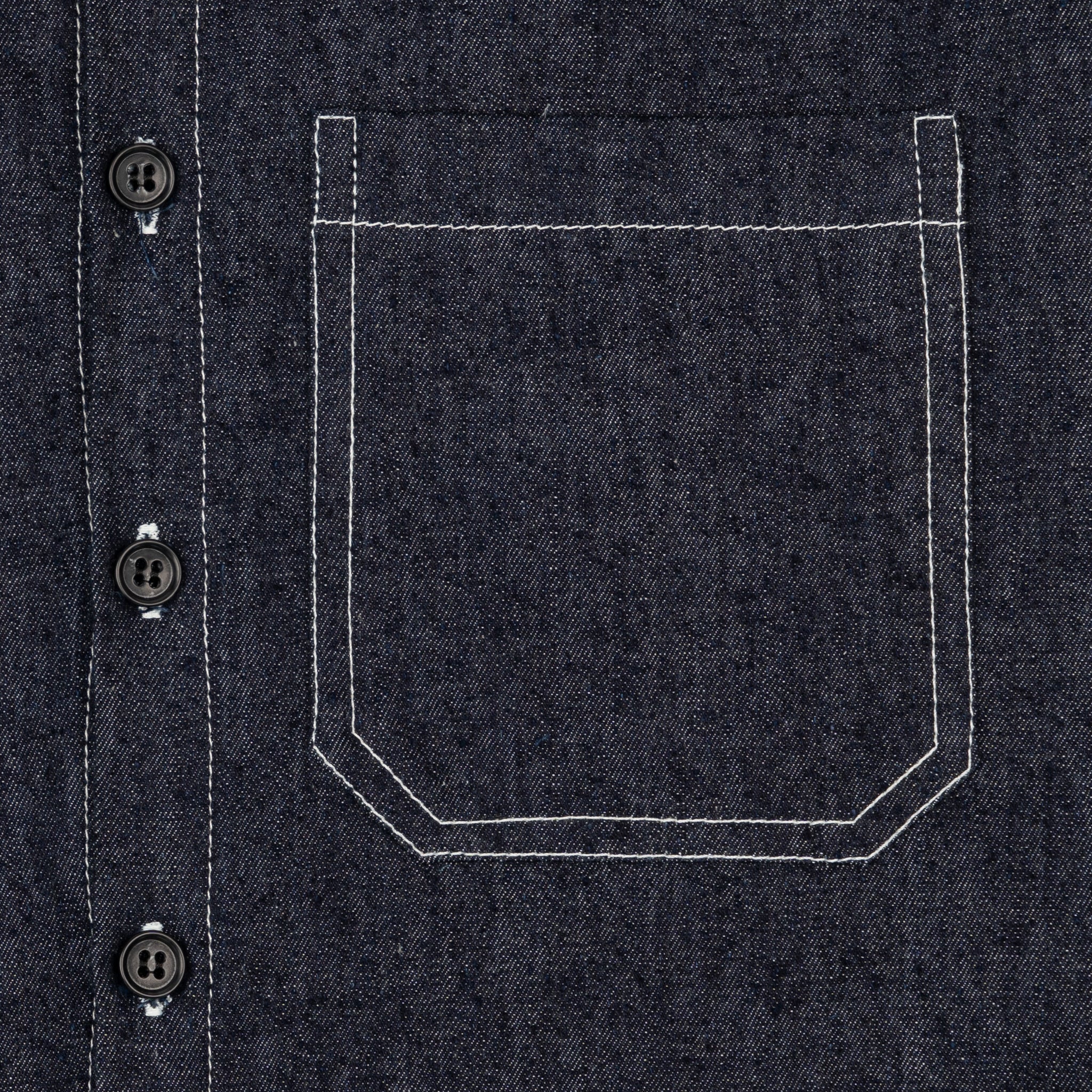 Princeton Shirt - 10oz Rinsed Denim - Image 4