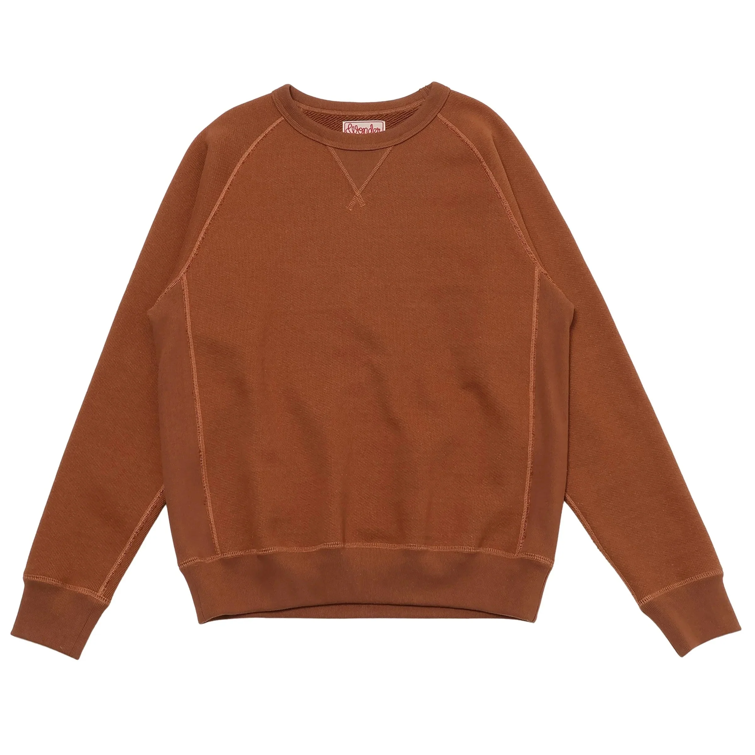 Pullover Crewneck -  Double Heavyweight  - Rust
