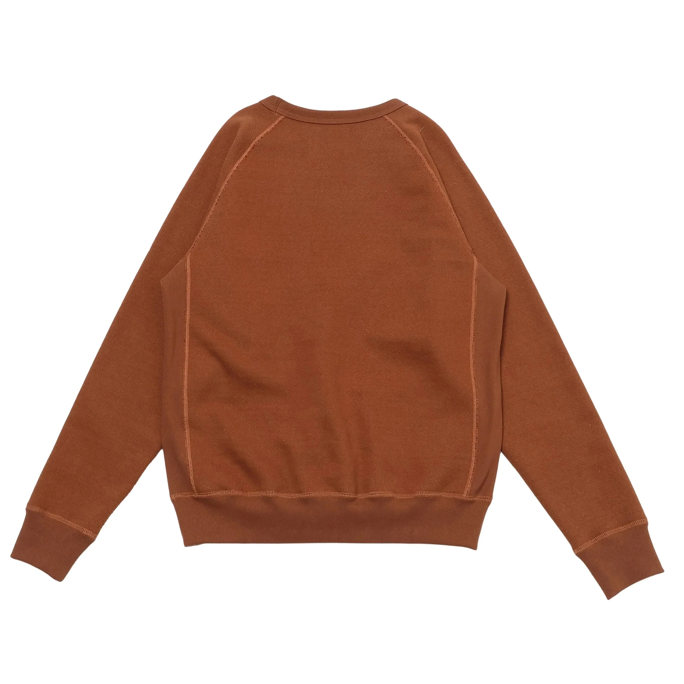 Pullover Crewneck -  Double Heavyweight  - Rust - Image 2
