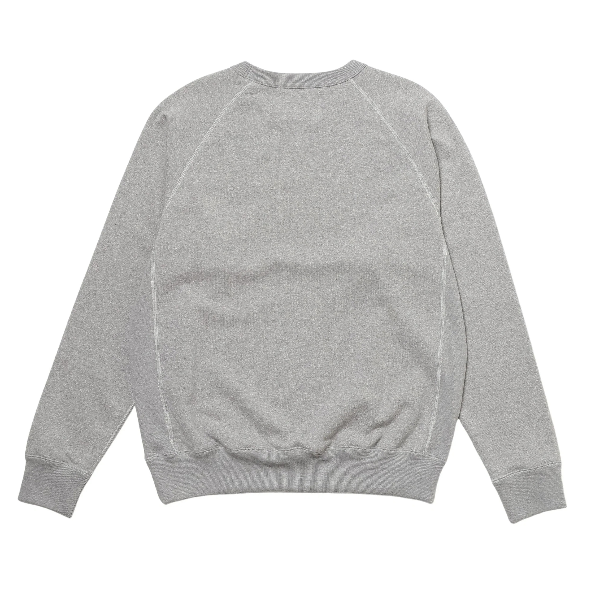 Pullover Crewneck - Super Looper French Terry - Heather Grey - Image 2